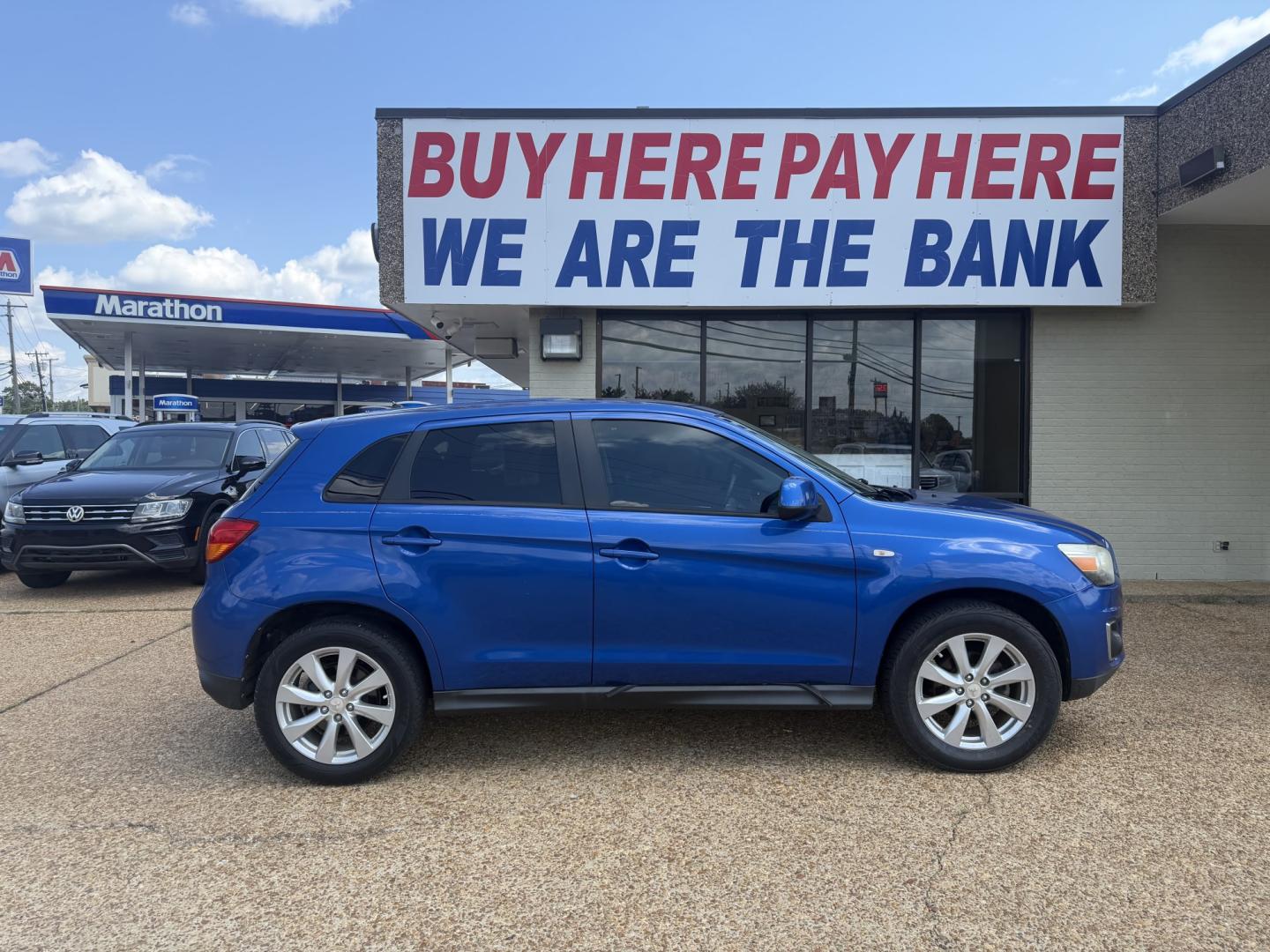 2015 BLUE MITSUBISHI OUTLANDER SPORT ES (4A4AP3AU0FE) , located at 922 W. Beacon St., Philadelphia, MS, 39350, (601) 650-3675, 32.770447, -89.127151- Photo#6