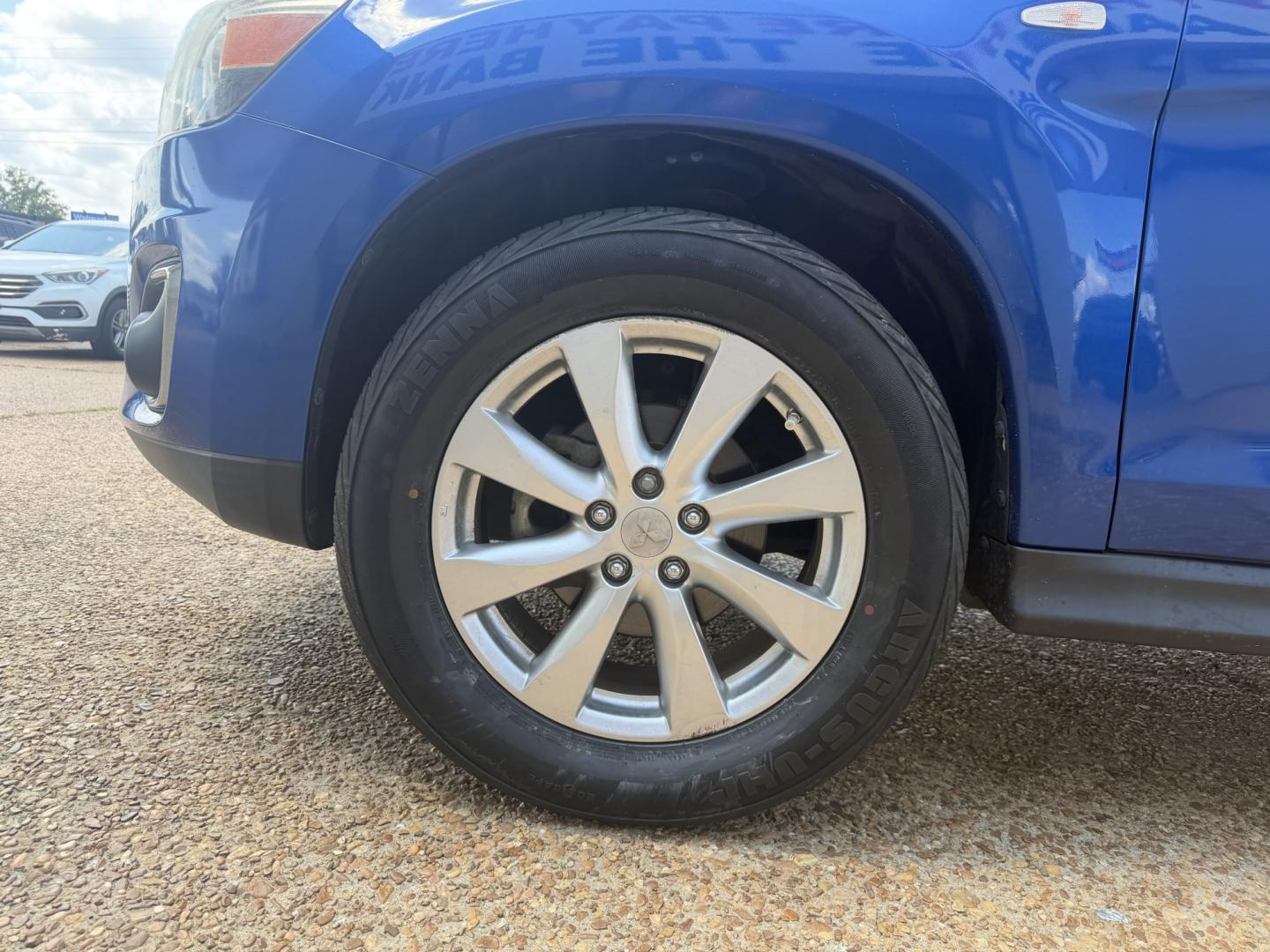 2015 BLUE MITSUBISHI OUTLANDER SPORT ES (4A4AP3AU0FE) , located at 922 W. Beacon St., Philadelphia, MS, 39350, (601) 650-3675, 32.770447, -89.127151- Photo#7