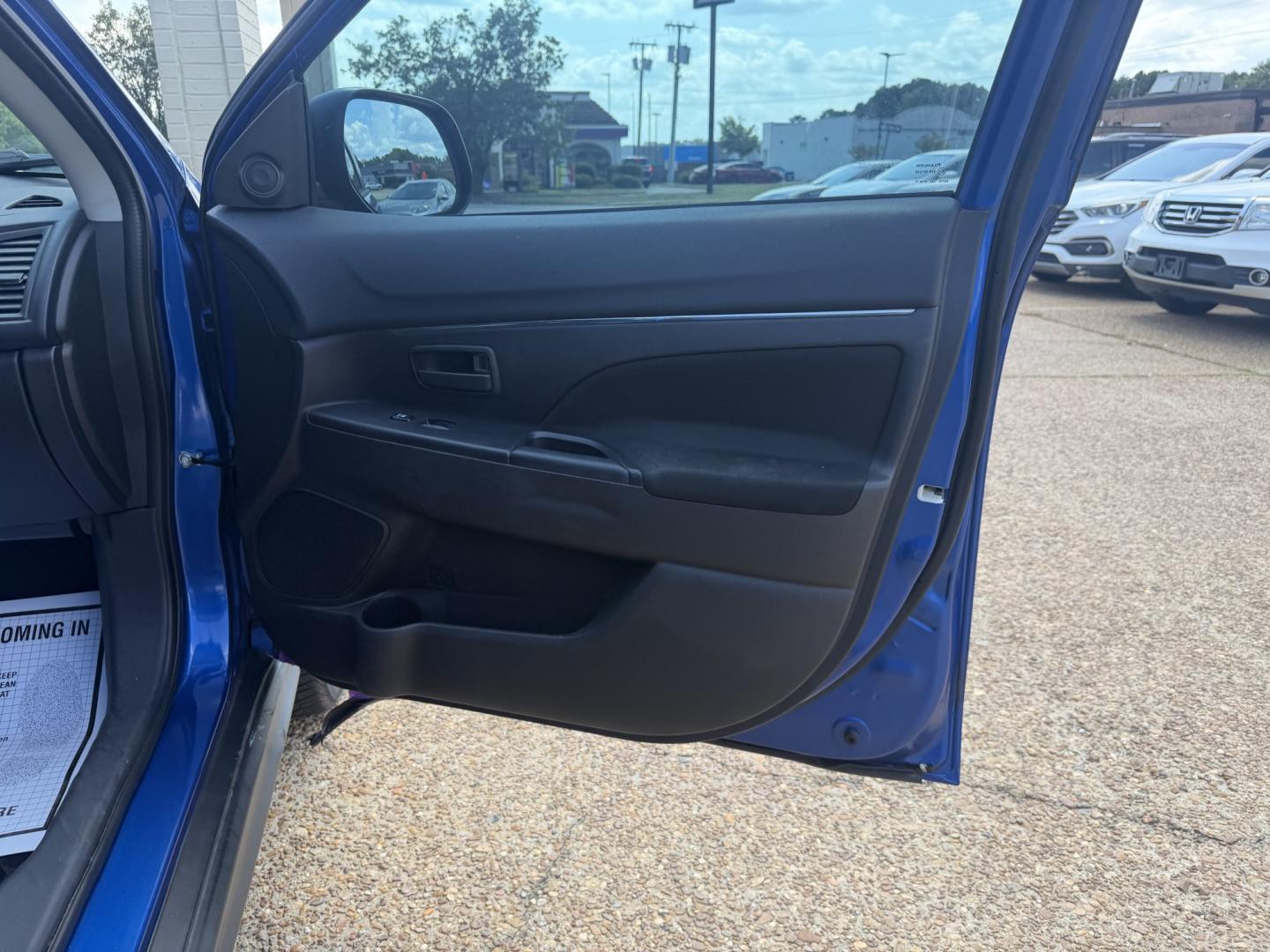 2015 BLUE MITSUBISHI OUTLANDER SPORT ES (4A4AP3AU0FE) , located at 922 W. Beacon St., Philadelphia, MS, 39350, (601) 650-3675, 32.770447, -89.127151- Photo#11