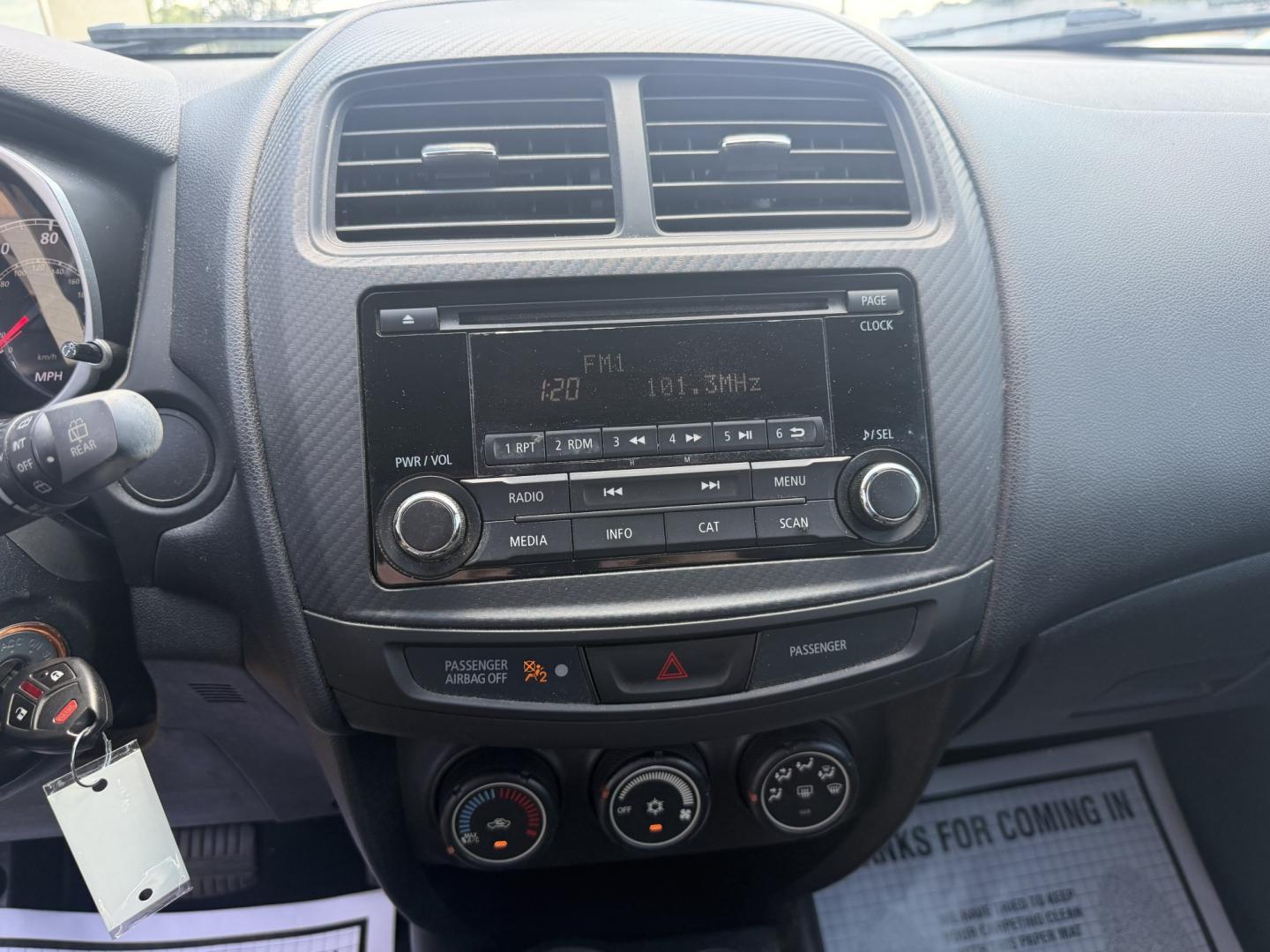 2015 BLUE MITSUBISHI OUTLANDER SPORT ES (4A4AP3AU0FE) , located at 922 W. Beacon St., Philadelphia, MS, 39350, (601) 650-3675, 32.770447, -89.127151- Photo#17