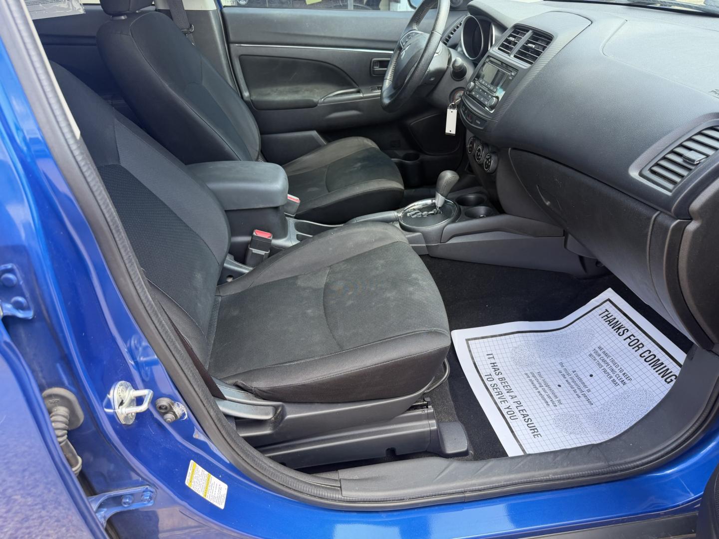2015 BLUE MITSUBISHI OUTLANDER SPORT ES (4A4AP3AU0FE) , located at 922 W. Beacon St., Philadelphia, MS, 39350, (601) 650-3675, 32.770447, -89.127151- Photo#10
