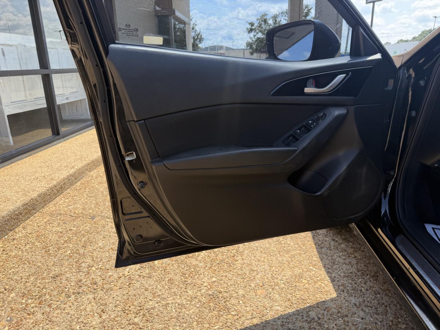 2016 BLACK MAZDA MAZDA3 I TOURING (JM1BM1V71G1) , located at 922 W. Beacon St., Philadelphia, MS, 39350, (601) 650-3675, 32.770447, -89.127151- Photo#8