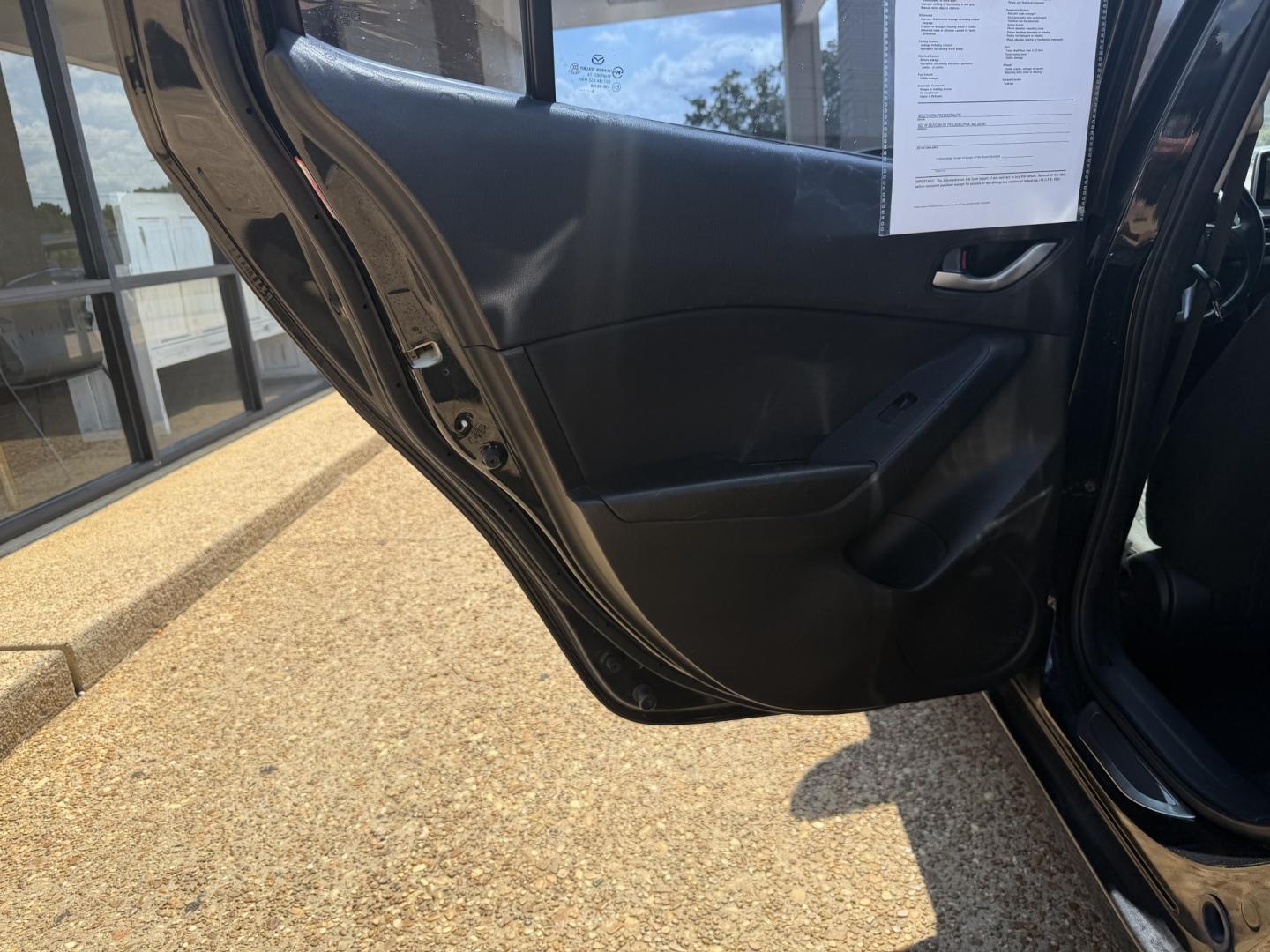 2016 BLACK MAZDA MAZDA3 I TOURING (JM1BM1V71G1) , located at 922 W. Beacon St., Philadelphia, MS, 39350, (601) 650-3675, 32.770447, -89.127151- Photo#12
