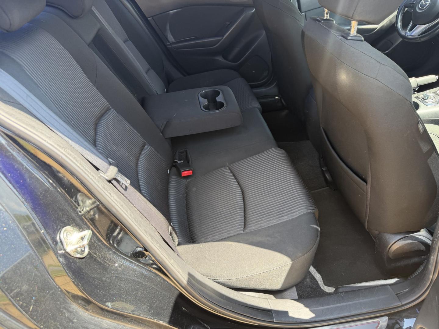 2016 BLACK MAZDA MAZDA3 I TOURING (JM1BM1V71G1) , located at 922 W. Beacon St., Philadelphia, MS, 39350, (601) 650-3675, 32.770447, -89.127151- Photo#14