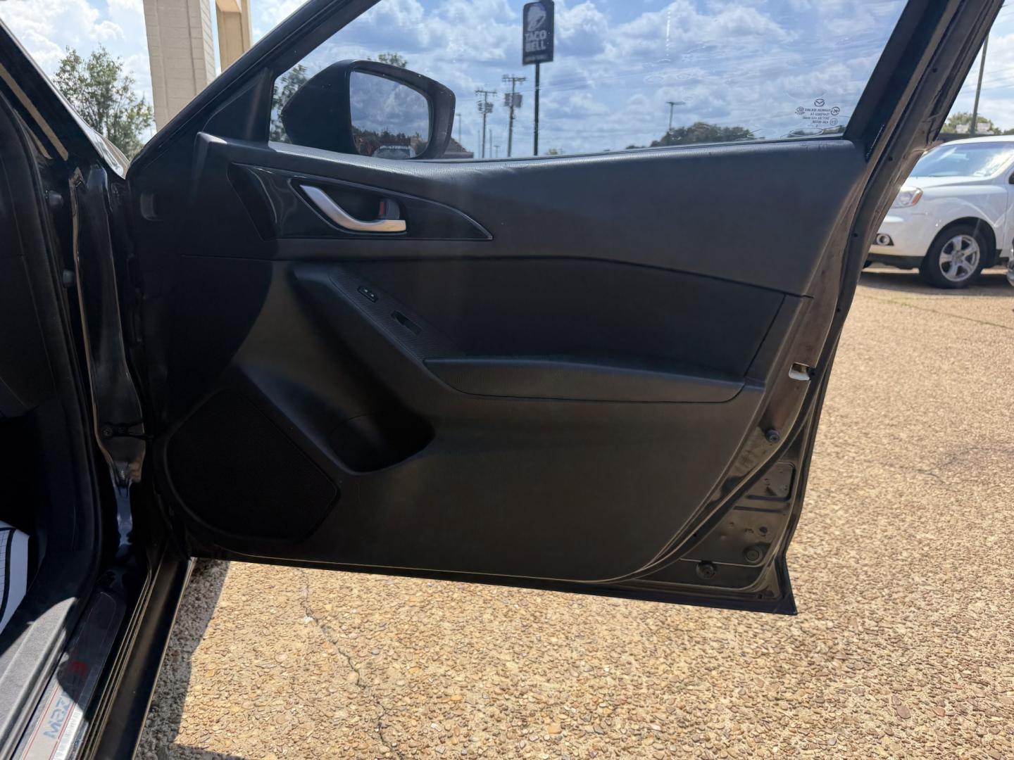 2016 BLACK MAZDA MAZDA3 I TOURING (JM1BM1V71G1) , located at 922 W. Beacon St., Philadelphia, MS, 39350, (601) 650-3675, 32.770447, -89.127151- Photo#11
