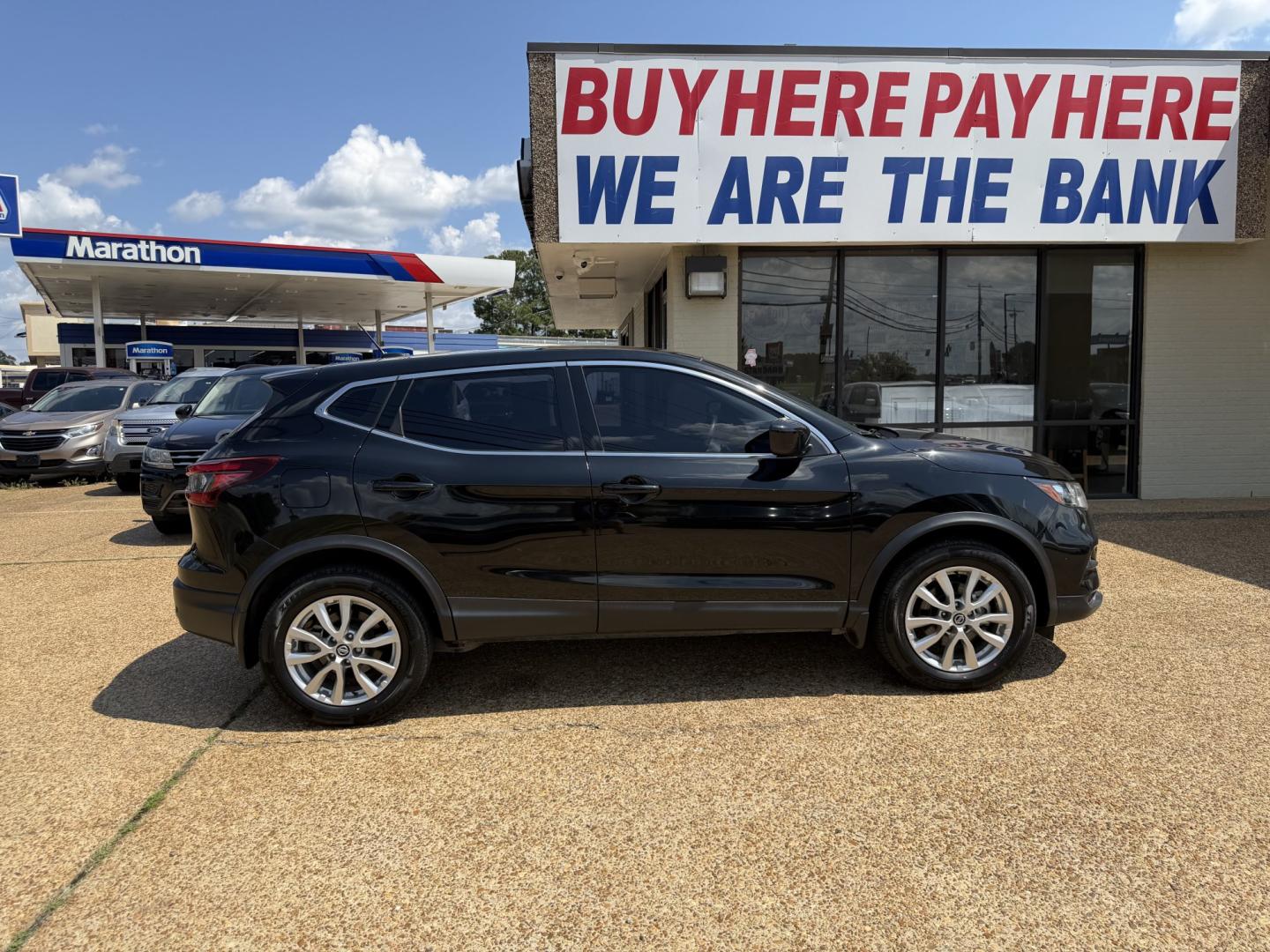 2021 BLACK NISSAN ROGUE SPORT S (JN1BJ1AV6MW) , located at 922 W. Beacon St., Philadelphia, MS, 39350, (601) 650-3675, 32.770447, -89.127151- Photo#6