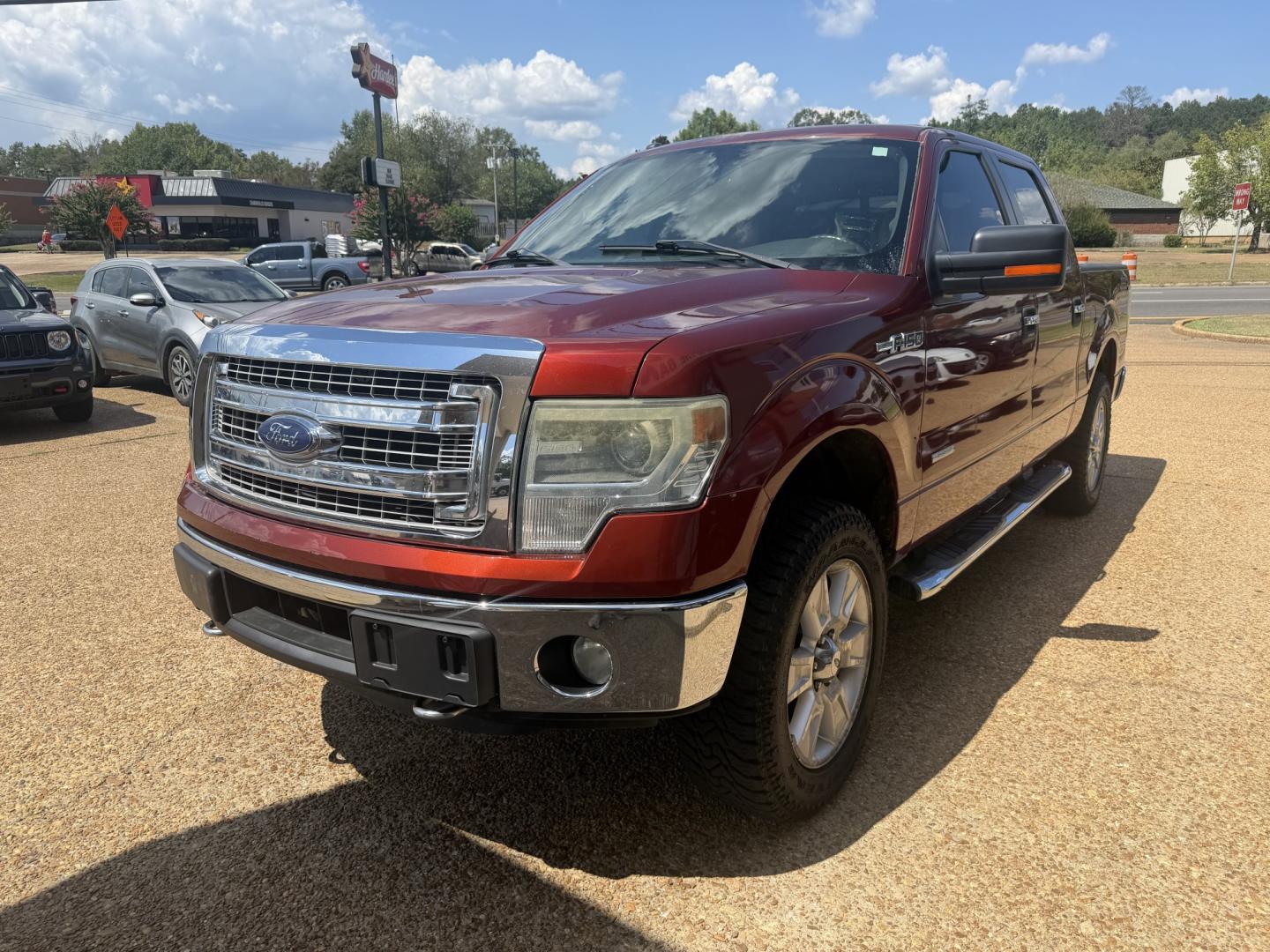 2014 RED FORD F-150 XLT (1FTFW1ET8EK) , located at 922 W. Beacon St., Philadelphia, MS, 39350, (601) 650-3675, 32.770447, -89.127151- Photo#2