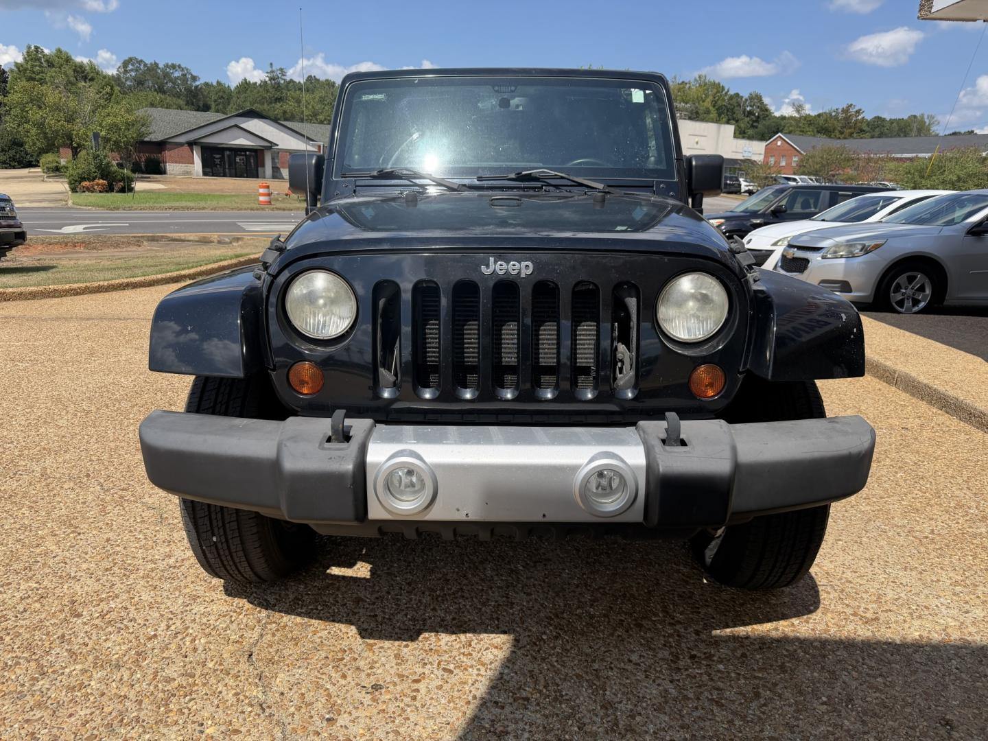 2013 BLACK JEEP WRANGLER UNLIMITED S (1C4HJWEG4DL) , located at 922 W. Beacon St., Philadelphia, MS, 39350, (601) 650-3675, 32.770447, -89.127151- Photo#1