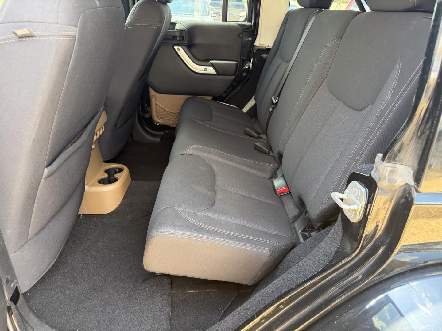 2013 BLACK JEEP WRANGLER UNLIMITED S (1C4HJWEG4DL) , located at 922 W. Beacon St., Philadelphia, MS, 39350, (601) 650-3675, 32.770447, -89.127151- Photo#13