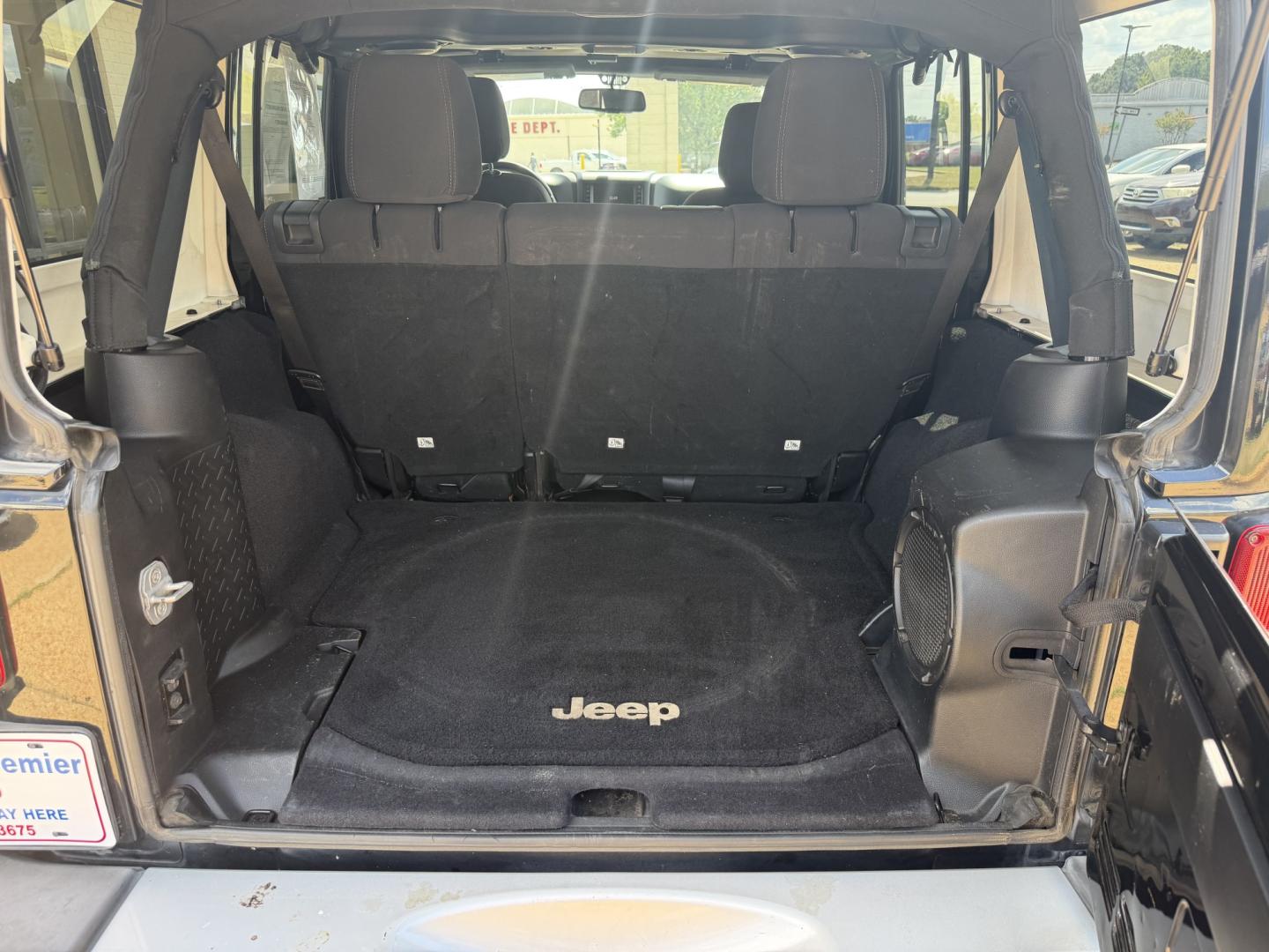 2013 BLACK JEEP WRANGLER UNLIMITED S (1C4HJWEG4DL) , located at 922 W. Beacon St., Philadelphia, MS, 39350, (601) 650-3675, 32.770447, -89.127151- Photo#18