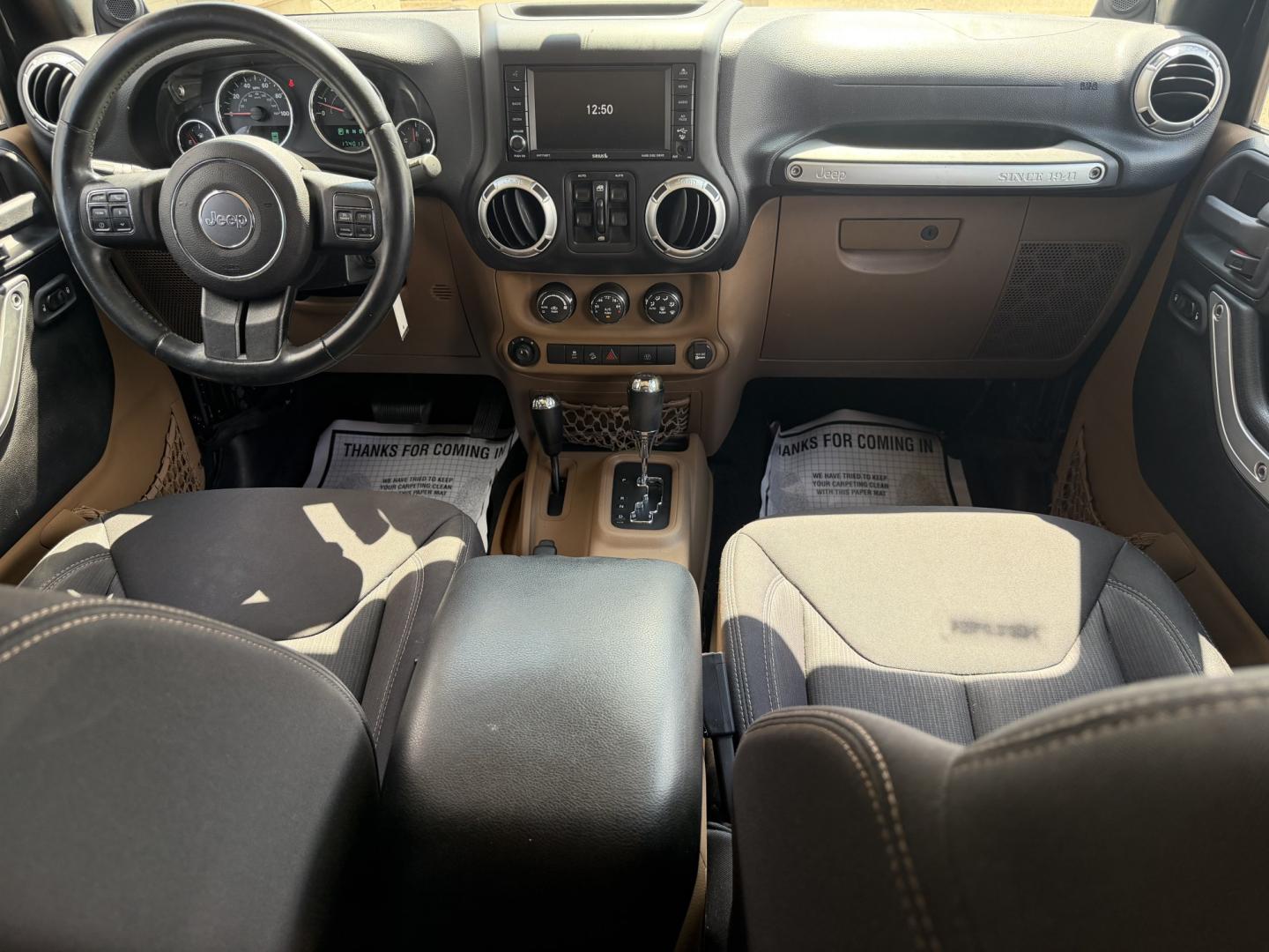 2013 BLACK JEEP WRANGLER UNLIMITED S (1C4HJWEG4DL) , located at 922 W. Beacon St., Philadelphia, MS, 39350, (601) 650-3675, 32.770447, -89.127151- Photo#16