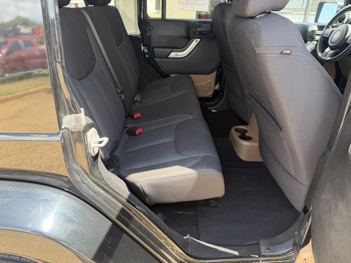 2013 BLACK JEEP WRANGLER UNLIMITED S (1C4HJWEG4DL) , located at 922 W. Beacon St., Philadelphia, MS, 39350, (601) 650-3675, 32.770447, -89.127151- Photo#14