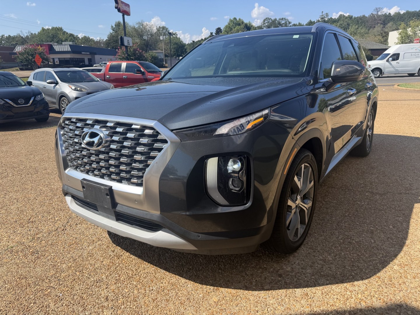 2020 GRAY HYUNDAI PALISADE SEL W/PREMI (KM8R44HE2LU) , located at 922 W. Beacon St., Philadelphia, MS, 39350, (601) 650-3675, 32.770447, -89.127151- Photo#2