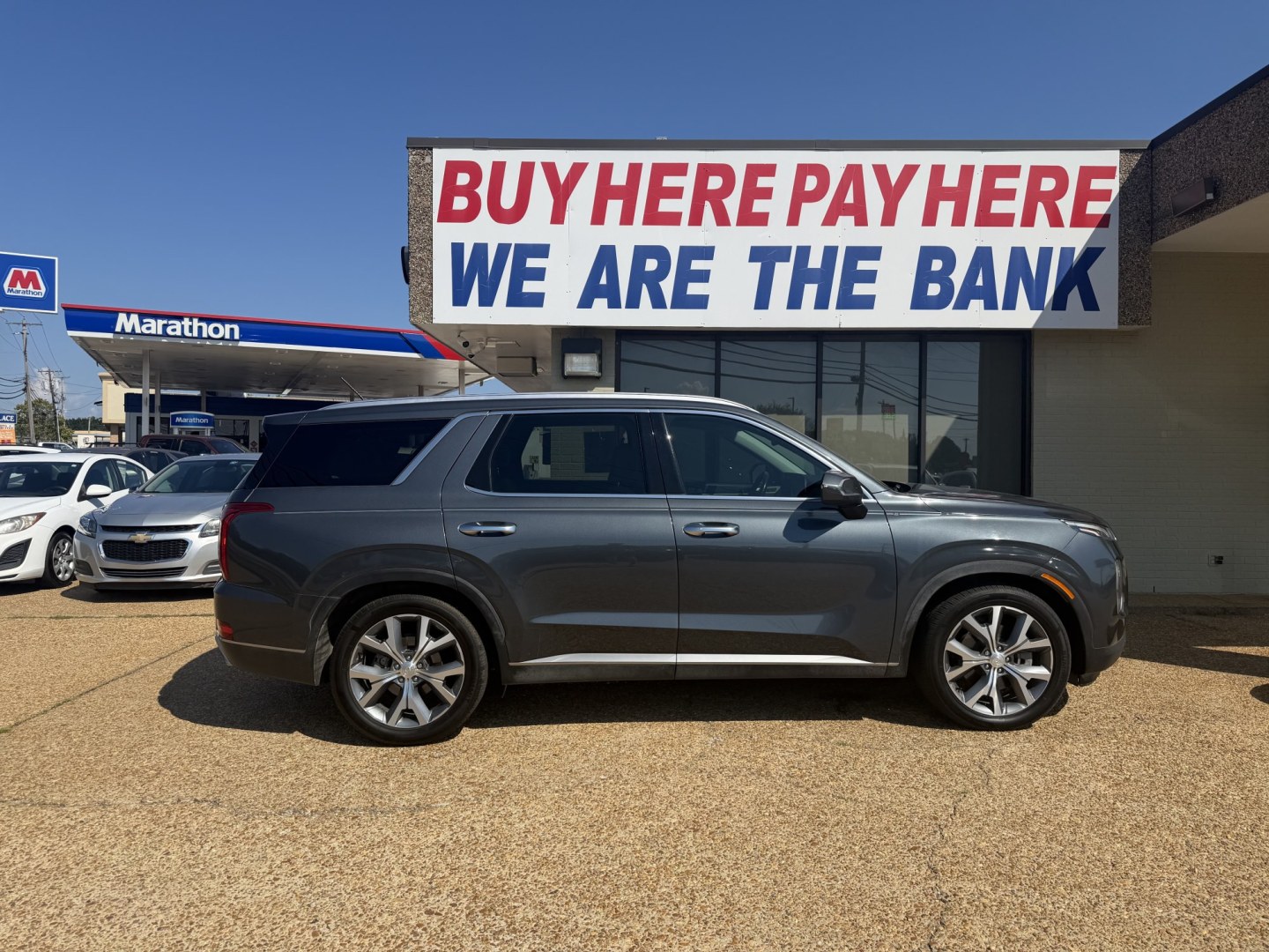 2020 GRAY HYUNDAI PALISADE SEL W/PREMI (KM8R44HE2LU) , located at 922 W. Beacon St., Philadelphia, MS, 39350, (601) 650-3675, 32.770447, -89.127151- Photo#6