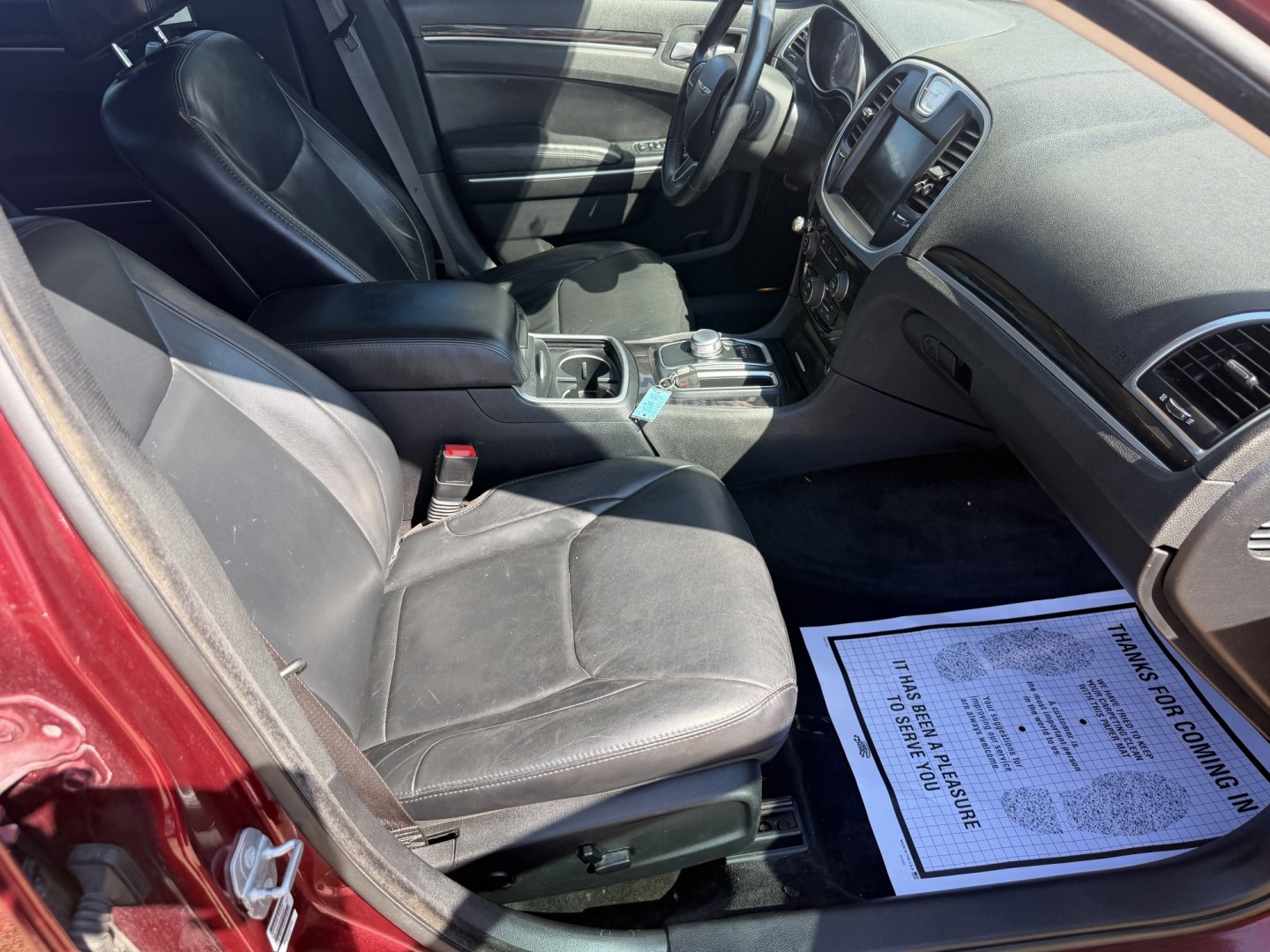 2015 RED CHRYSLER 300 LIMITED (2C3CCAAG9FH) , located at 922 W. Beacon St., Philadelphia, MS, 39350, (601) 650-3675, 32.770447, -89.127151- Photo#10