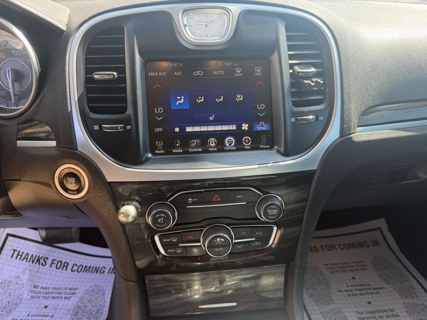 2015 RED CHRYSLER 300 LIMITED (2C3CCAAG9FH) , located at 922 W. Beacon St., Philadelphia, MS, 39350, (601) 650-3675, 32.770447, -89.127151- Photo#17