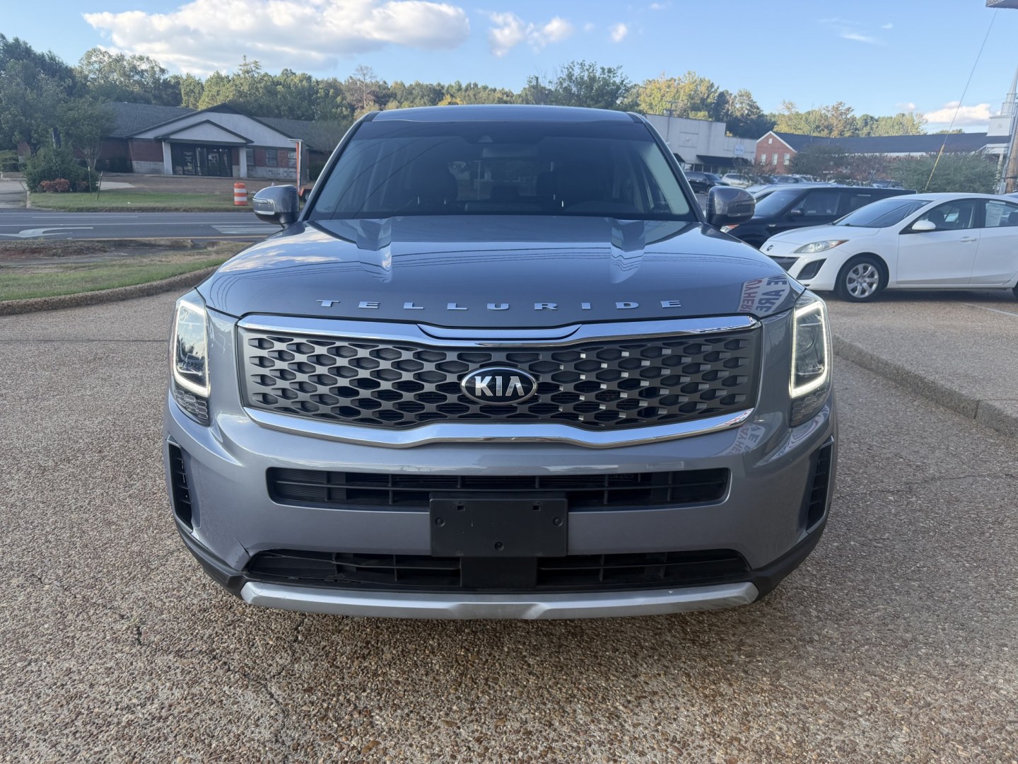 2021 SILVER KIA TELLURIDE LX (5XYP24HC9MG) , located at 922 W. Beacon St., Philadelphia, MS, 39350, (601) 650-3675, 32.770447, -89.127151- Photo#1