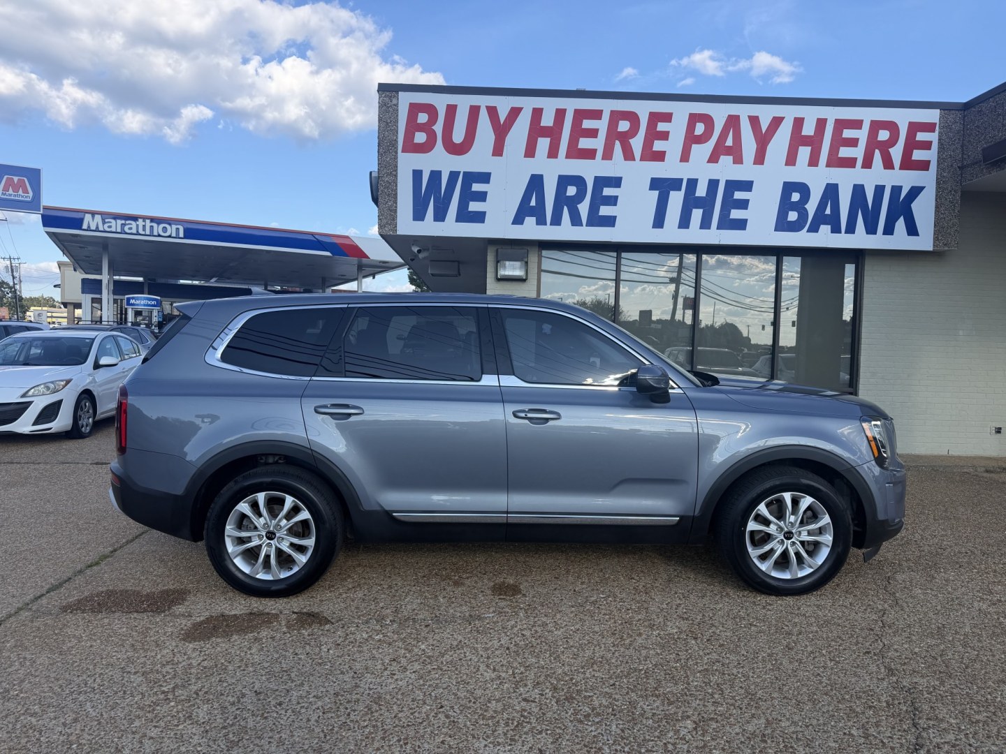 2021 SILVER KIA TELLURIDE LX (5XYP24HC9MG) , located at 922 W. Beacon St., Philadelphia, MS, 39350, (601) 650-3675, 32.770447, -89.127151- Photo#6