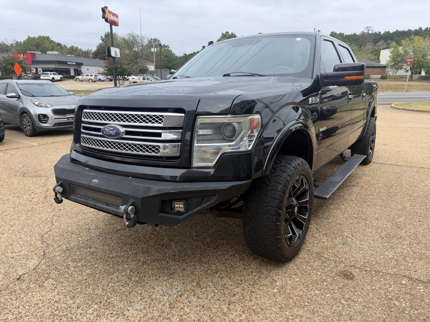2014 BLACK FORD F-150 LIMITED (1FTFW1ET6EF) , located at 922 W. Beacon St., Philadelphia, MS, 39350, (601) 650-3675, 32.770447, -89.127151- Photo#2