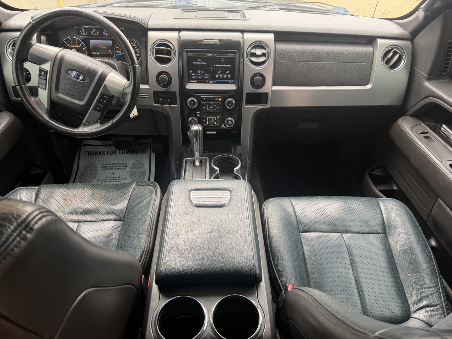 2014 BLACK FORD F-150 LIMITED (1FTFW1ET6EF) , located at 922 W. Beacon St., Philadelphia, MS, 39350, (601) 650-3675, 32.770447, -89.127151- Photo#16