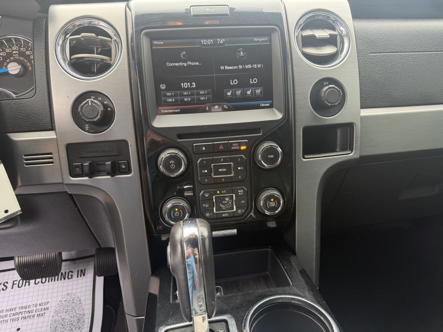 2014 BLACK FORD F-150 LIMITED (1FTFW1ET6EF) , located at 922 W. Beacon St., Philadelphia, MS, 39350, (601) 650-3675, 32.770447, -89.127151- Photo#17