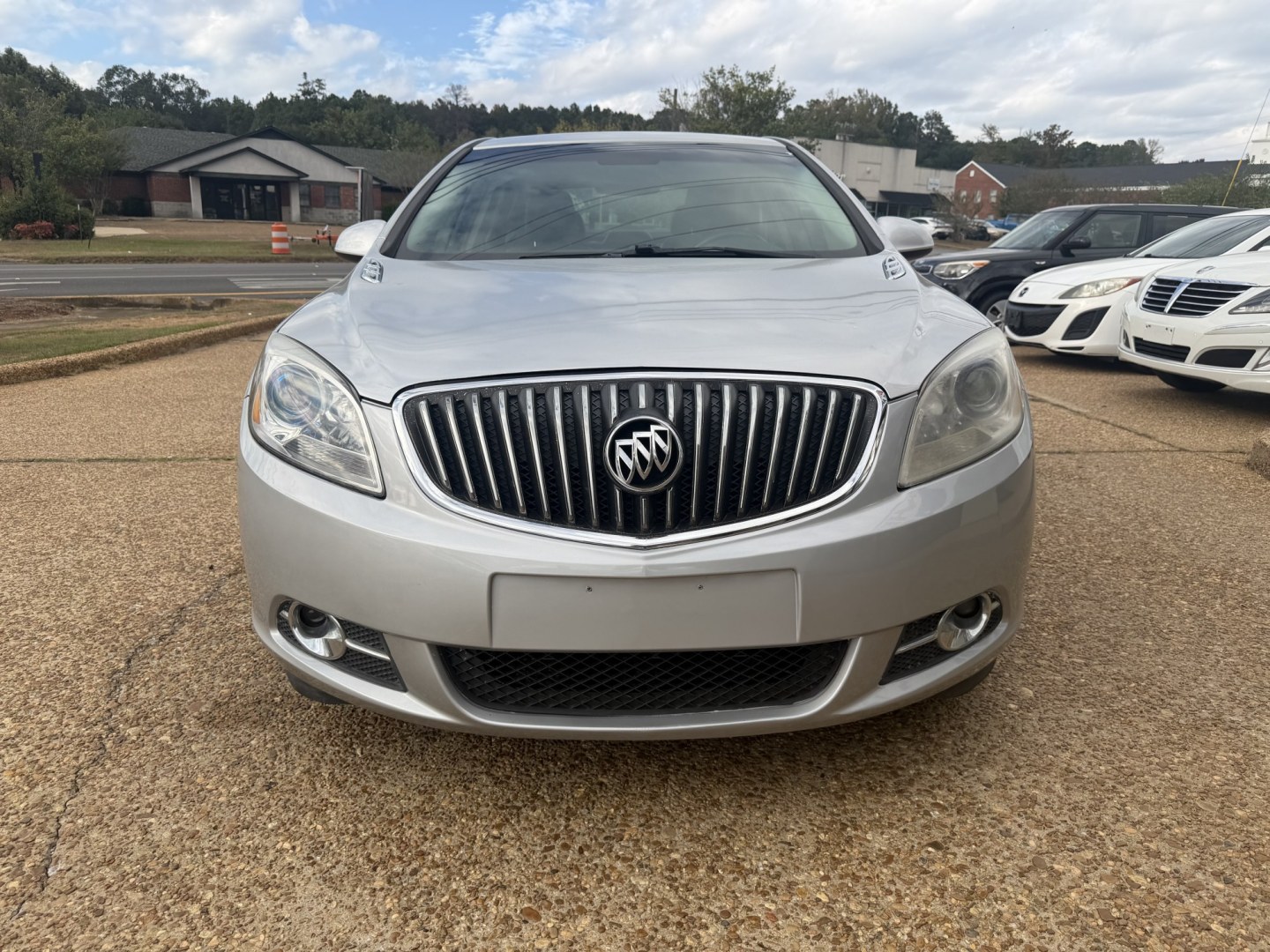 2012 SILVER BUICK VERANO LEATHER (1G4PS5SKXC4) , located at 922 W. Beacon St., Philadelphia, MS, 39350, (601) 650-3675, 32.770447, -89.127151- Photo#1