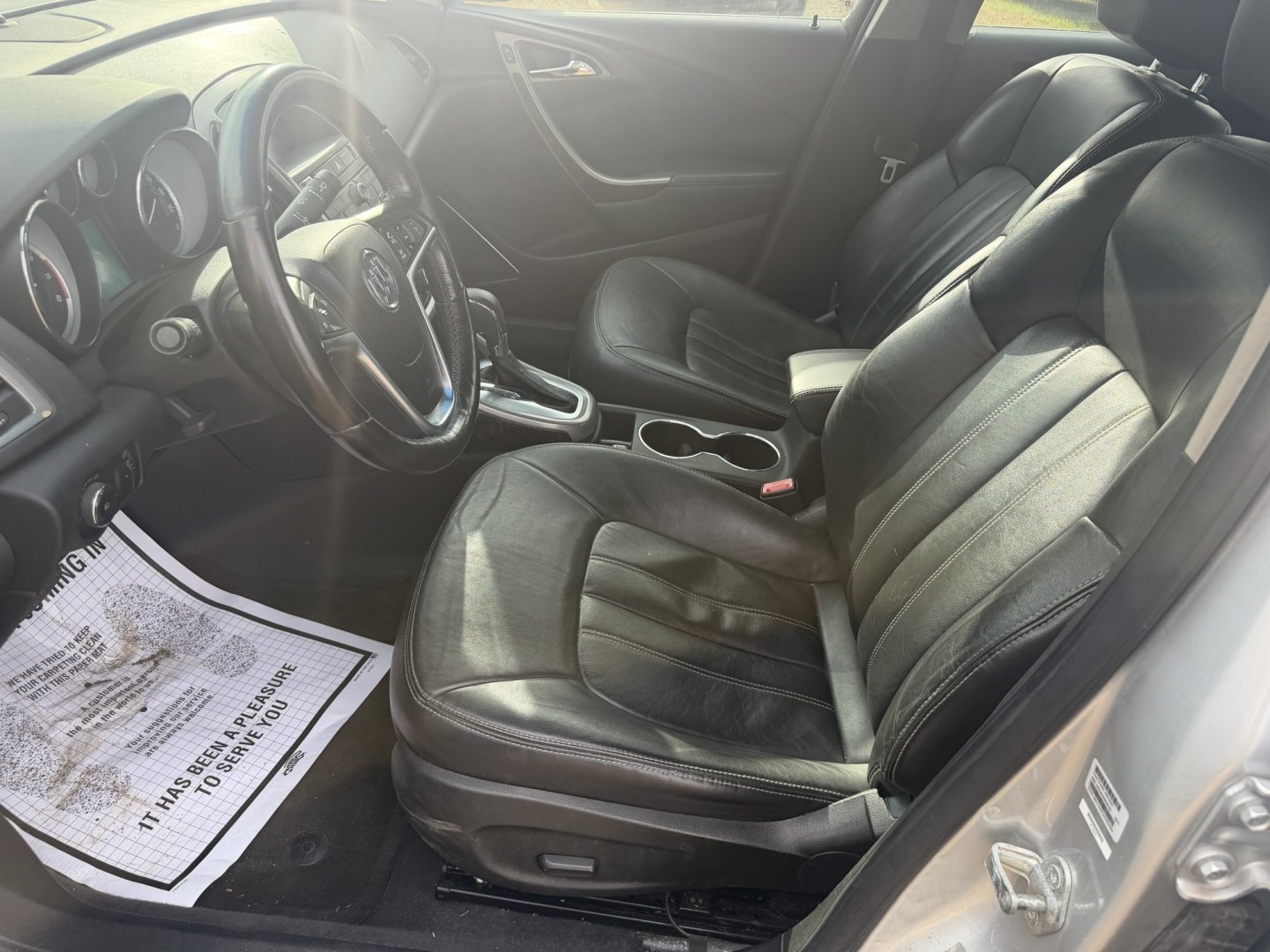 2012 SILVER BUICK VERANO LEATHER (1G4PS5SKXC4) , located at 922 W. Beacon St., Philadelphia, MS, 39350, (601) 650-3675, 32.770447, -89.127151- Photo#9
