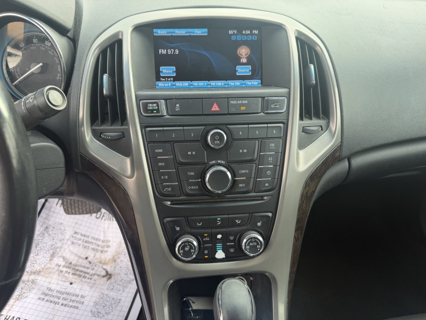 2012 SILVER BUICK VERANO LEATHER (1G4PS5SKXC4) , located at 922 W. Beacon St., Philadelphia, MS, 39350, (601) 650-3675, 32.770447, -89.127151- Photo#17