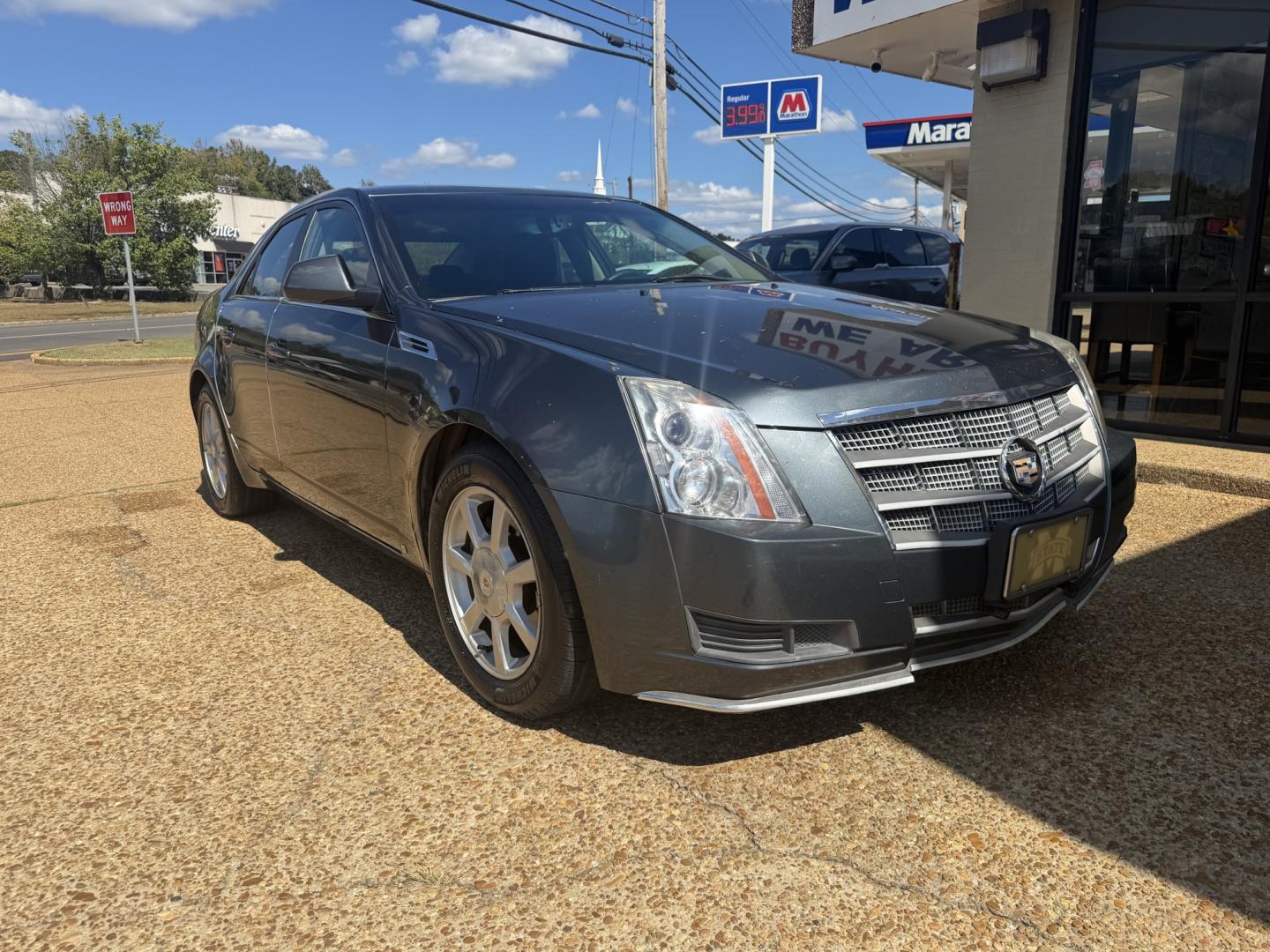 2009 GRAY CADILLAC CTS (1G6DU57V590) , located at 922 W. Beacon St., Philadelphia, MS, 39350, (601) 650-3675, 32.770447, -89.127151- Photo#0