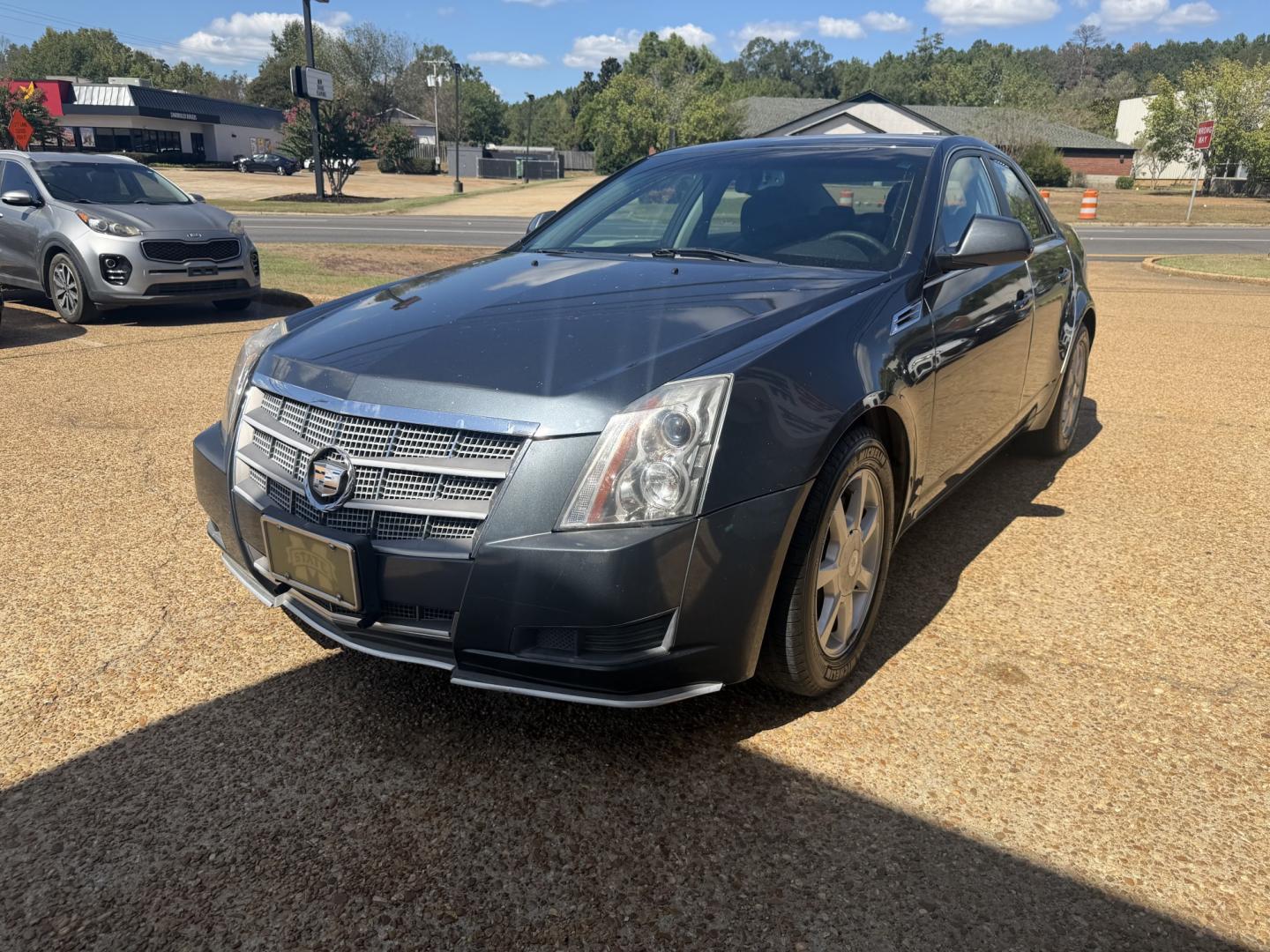 2009 GRAY CADILLAC CTS (1G6DU57V590) , located at 922 W. Beacon St., Philadelphia, MS, 39350, (601) 650-3675, 32.770447, -89.127151- Photo#2