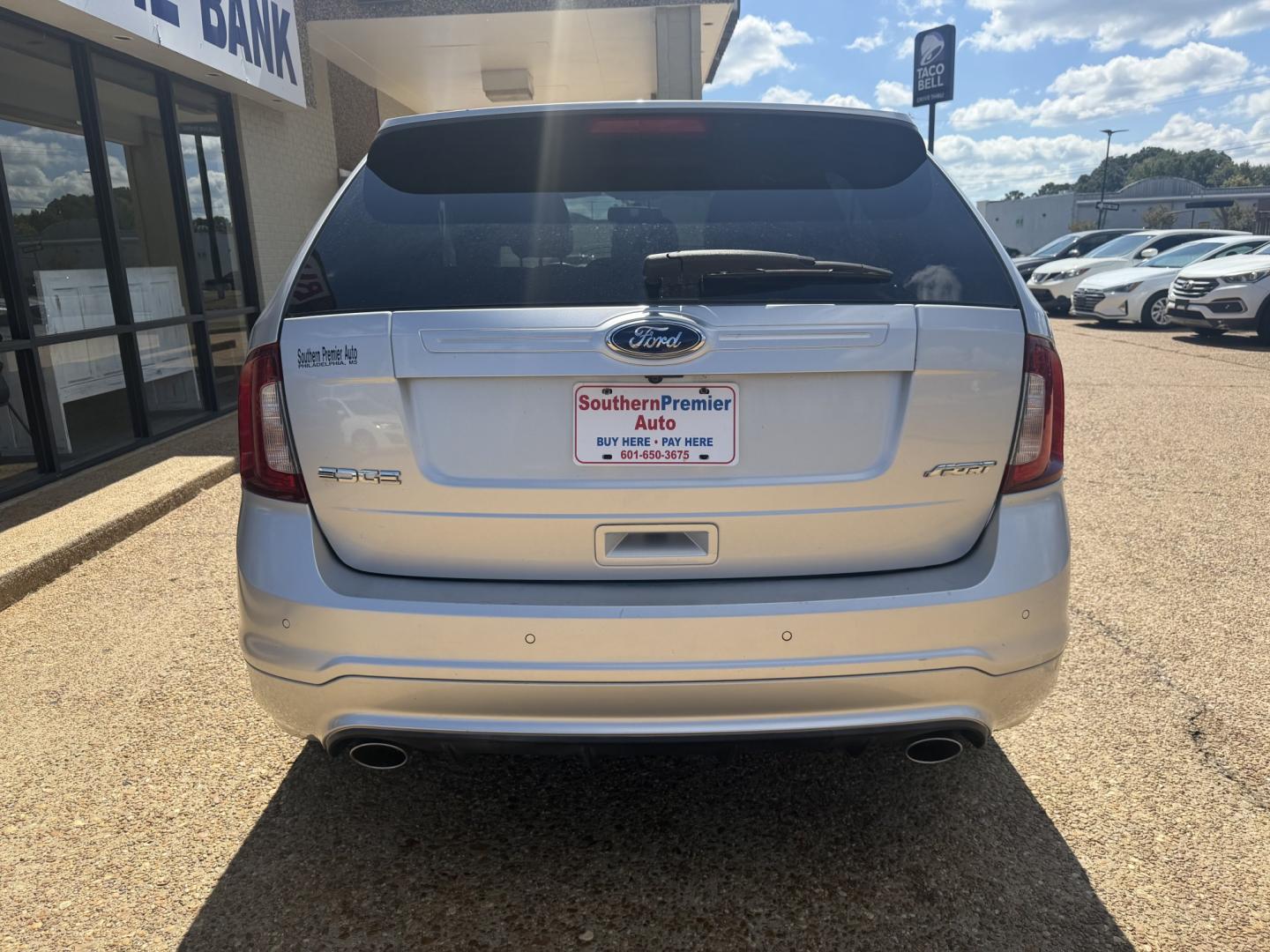2013 SILVER FORD EDGE SPORT (2FMDK3AK9DB) , located at 922 W. Beacon St., Philadelphia, MS, 39350, (601) 650-3675, 32.770447, -89.127151- Photo#4