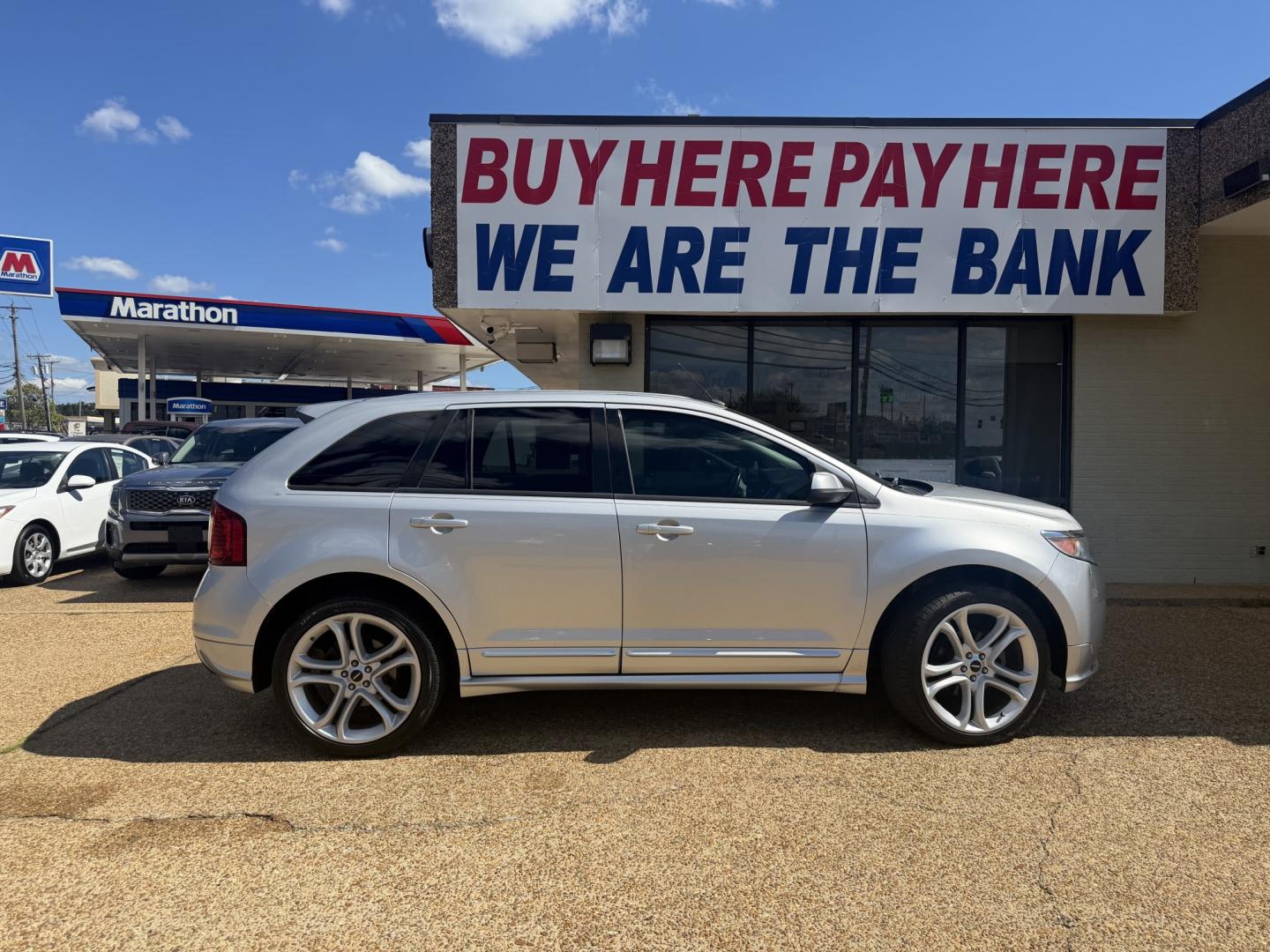 2013 SILVER FORD EDGE SPORT (2FMDK3AK9DB) , located at 922 W. Beacon St., Philadelphia, MS, 39350, (601) 650-3675, 32.770447, -89.127151- Photo#6
