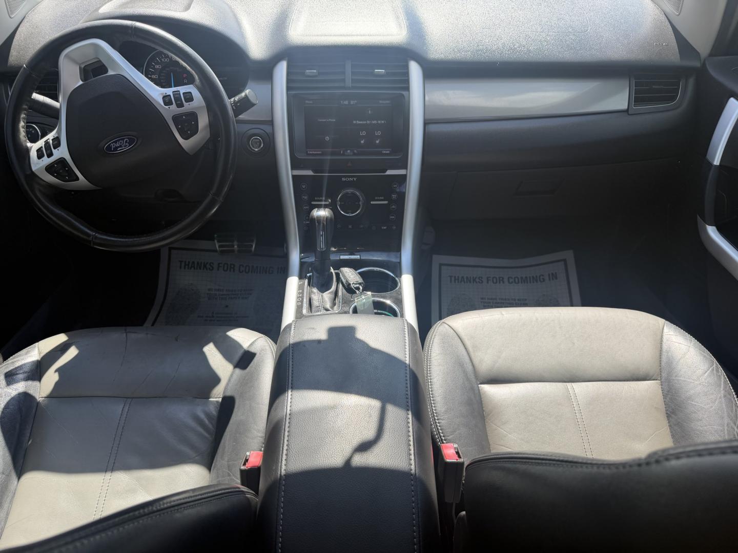 2013 SILVER FORD EDGE SPORT (2FMDK3AK9DB) , located at 922 W. Beacon St., Philadelphia, MS, 39350, (601) 650-3675, 32.770447, -89.127151- Photo#16
