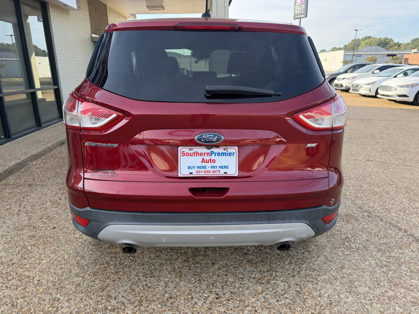 2016 RED FORD ESCAPE SE (1FMCU0G79GU) , located at 922 W. Beacon St., Philadelphia, MS, 39350, (601) 650-3675, 32.770447, -89.127151- Photo#4