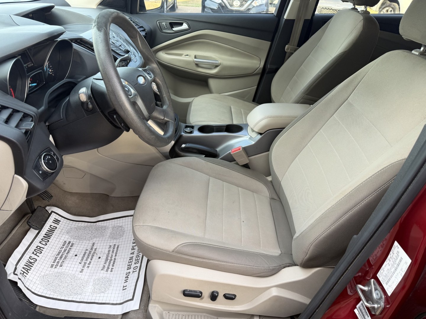 2016 RED FORD ESCAPE SE (1FMCU0G79GU) , located at 922 W. Beacon St., Philadelphia, MS, 39350, (601) 650-3675, 32.770447, -89.127151- Photo#9