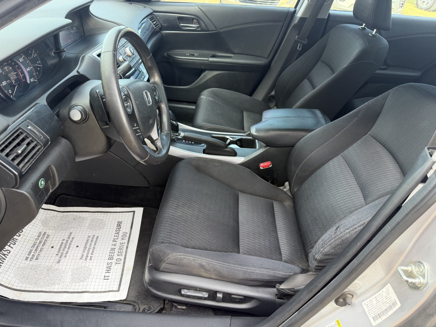 2014 SILVER HONDA ACCORD SPORT (1HGCR2F55EA) , located at 922 W. Beacon St., Philadelphia, MS, 39350, (601) 650-3675, 32.770447, -89.127151- Photo#9