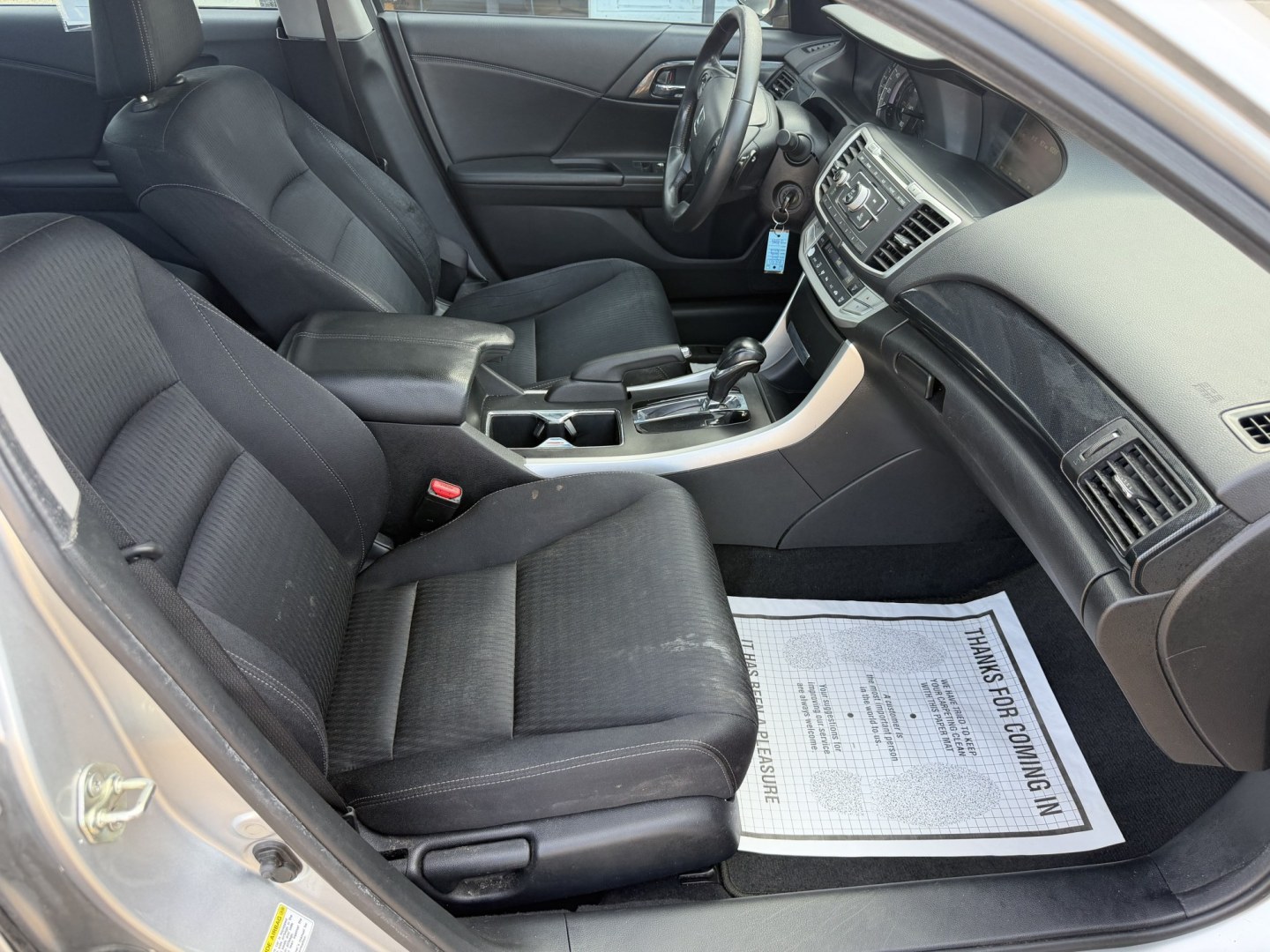 2014 SILVER HONDA ACCORD SPORT (1HGCR2F55EA) , located at 922 W. Beacon St., Philadelphia, MS, 39350, (601) 650-3675, 32.770447, -89.127151- Photo#10