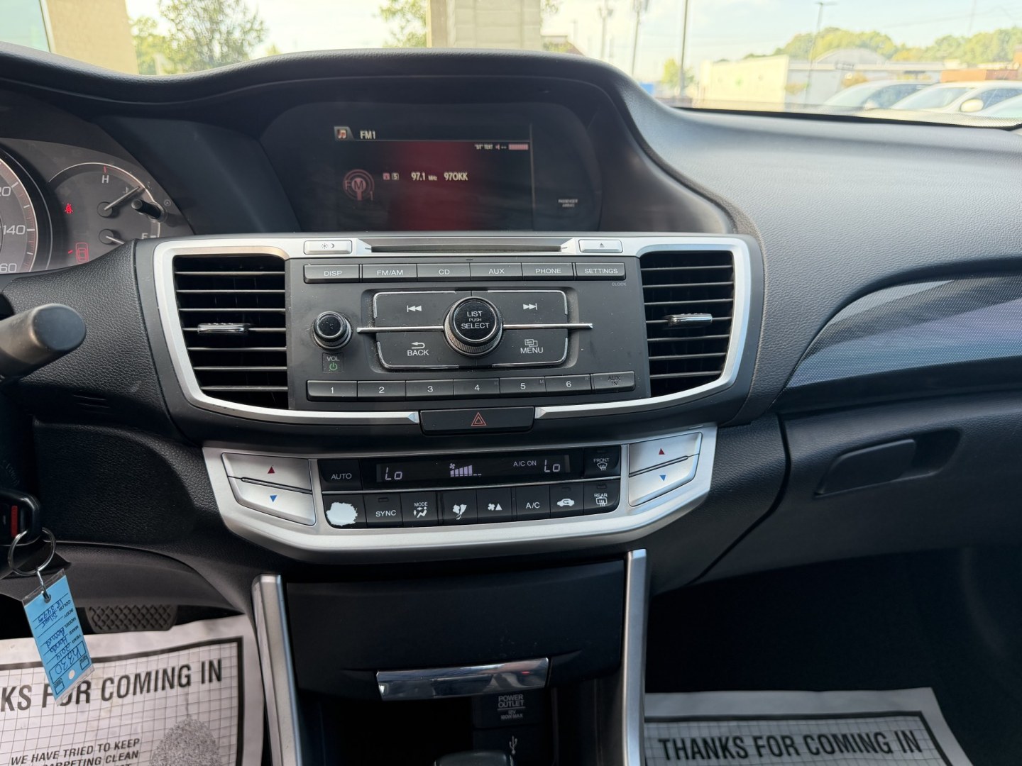 2014 SILVER HONDA ACCORD SPORT (1HGCR2F55EA) , located at 922 W. Beacon St., Philadelphia, MS, 39350, (601) 650-3675, 32.770447, -89.127151- Photo#17