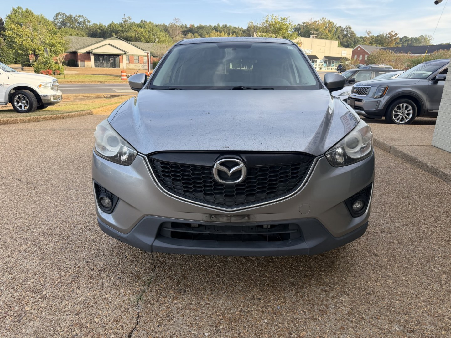 2014 SILVER MAZDA CX-5 TOURING (JM3KE2CY1E0) , located at 922 W. Beacon St., Philadelphia, MS, 39350, (601) 650-3675, 32.770447, -89.127151- Photo#1