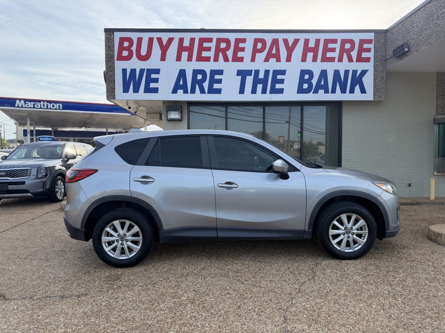 2014 SILVER MAZDA CX-5 TOURING (JM3KE2CY1E0) , located at 922 W. Beacon St., Philadelphia, MS, 39350, (601) 650-3675, 32.770447, -89.127151- Photo#6