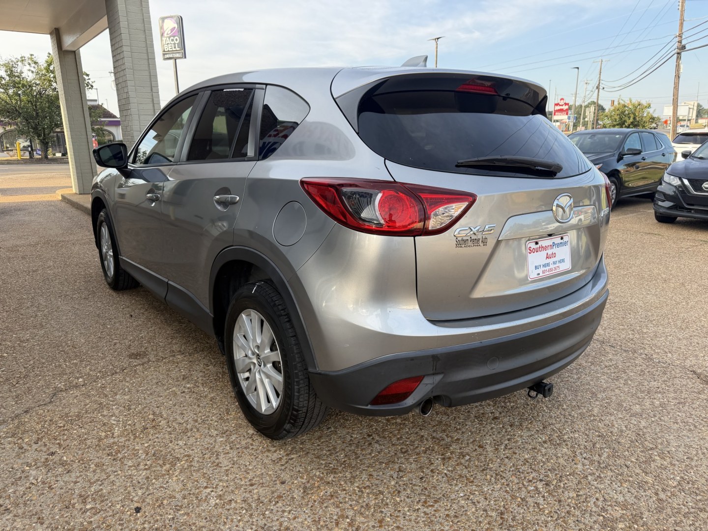 2014 SILVER MAZDA CX-5 TOURING (JM3KE2CY1E0) , located at 922 W. Beacon St., Philadelphia, MS, 39350, (601) 650-3675, 32.770447, -89.127151- Photo#3