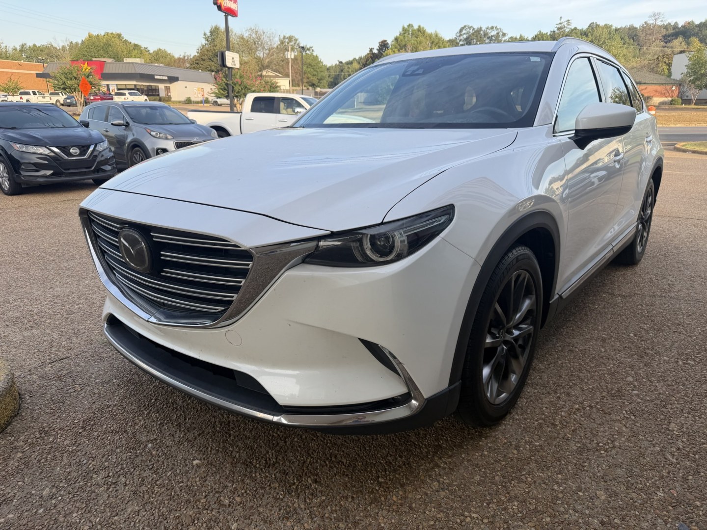 2016 WHITE MAZDA CX-9 GRAND TOURING (JM3TCADY6G0) , located at 922 W. Beacon St., Philadelphia, MS, 39350, (601) 650-3675, 32.770447, -89.127151- Photo#2