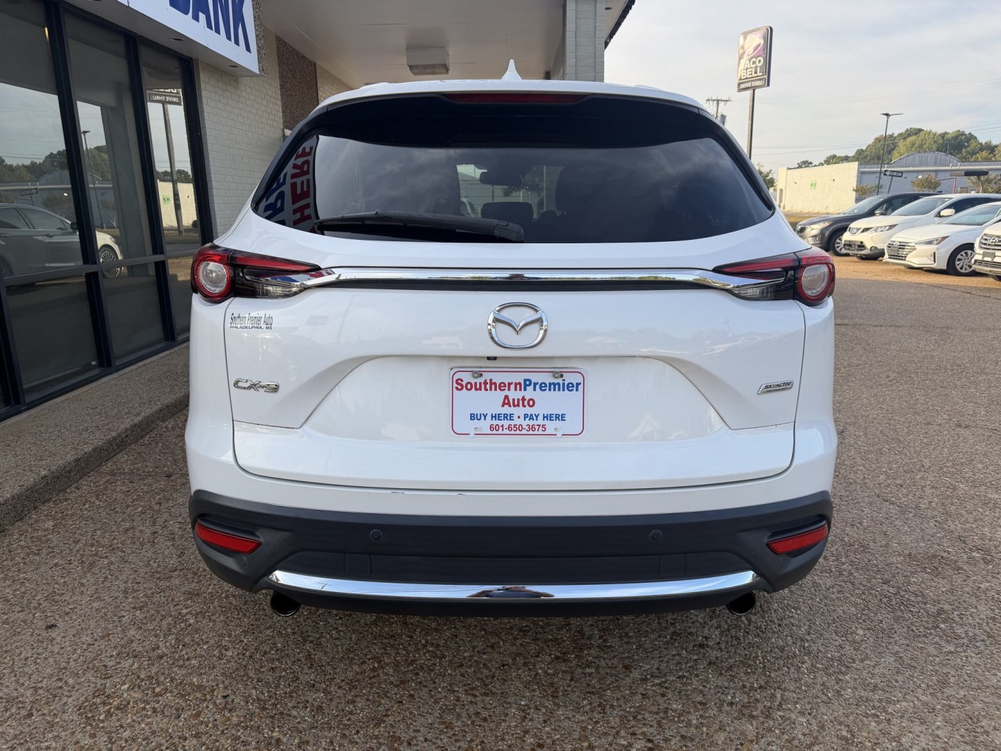 2016 WHITE MAZDA CX-9 GRAND TOURING (JM3TCADY6G0) , located at 922 W. Beacon St., Philadelphia, MS, 39350, (601) 650-3675, 32.770447, -89.127151- Photo#4