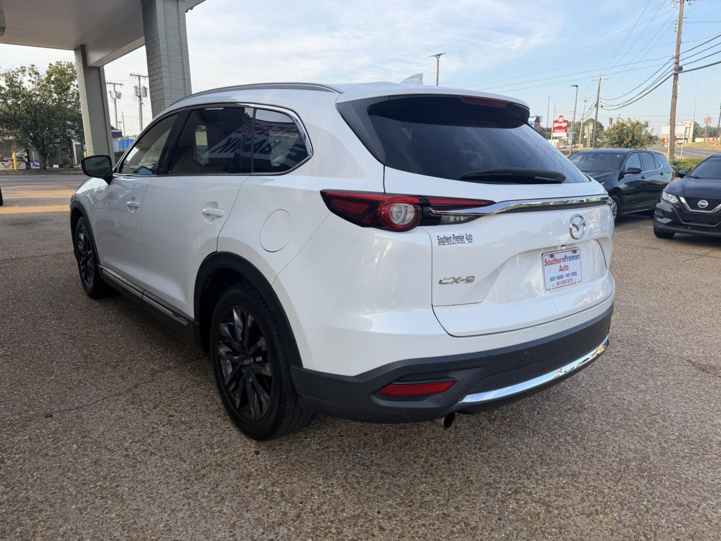 2016 WHITE MAZDA CX-9 GRAND TOURING (JM3TCADY6G0) , located at 922 W. Beacon St., Philadelphia, MS, 39350, (601) 650-3675, 32.770447, -89.127151- Photo#3