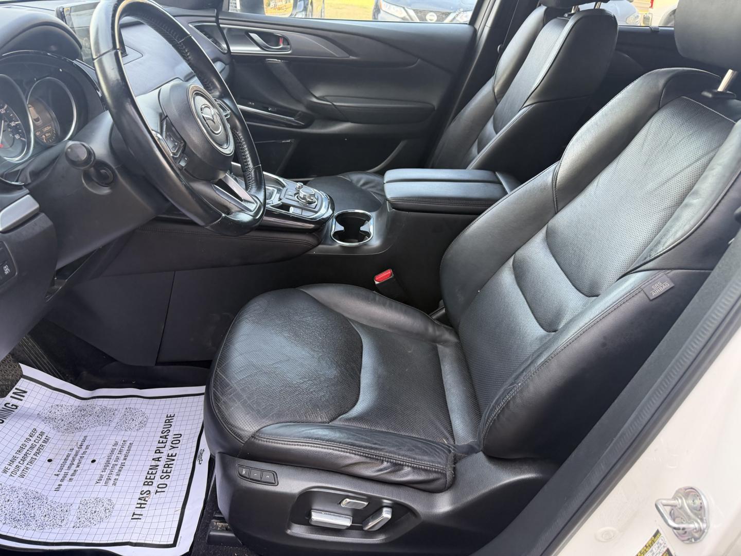 2016 WHITE MAZDA CX-9 GRAND TOURING (JM3TCADY6G0) , located at 922 W. Beacon St., Philadelphia, MS, 39350, (601) 650-3675, 32.770447, -89.127151- Photo#9