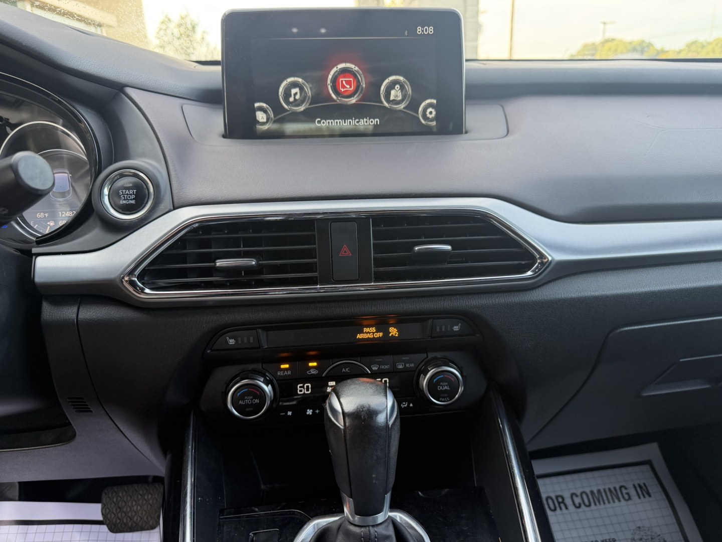 2016 WHITE MAZDA CX-9 GRAND TOURING (JM3TCADY6G0) , located at 922 W. Beacon St., Philadelphia, MS, 39350, (601) 650-3675, 32.770447, -89.127151- Photo#17