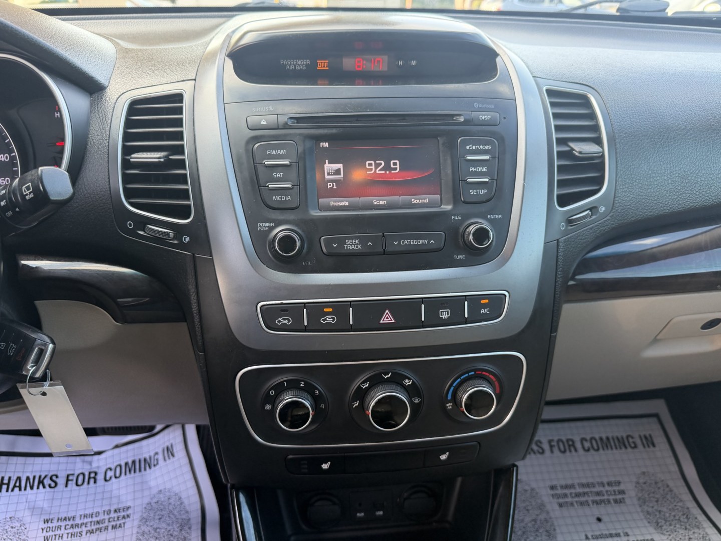2015 BURGUNDY KIA SORENTO LX (5XYKT4A62FG) , located at 922 W. Beacon St., Philadelphia, MS, 39350, (601) 650-3675, 32.770447, -89.127151- Photo#17