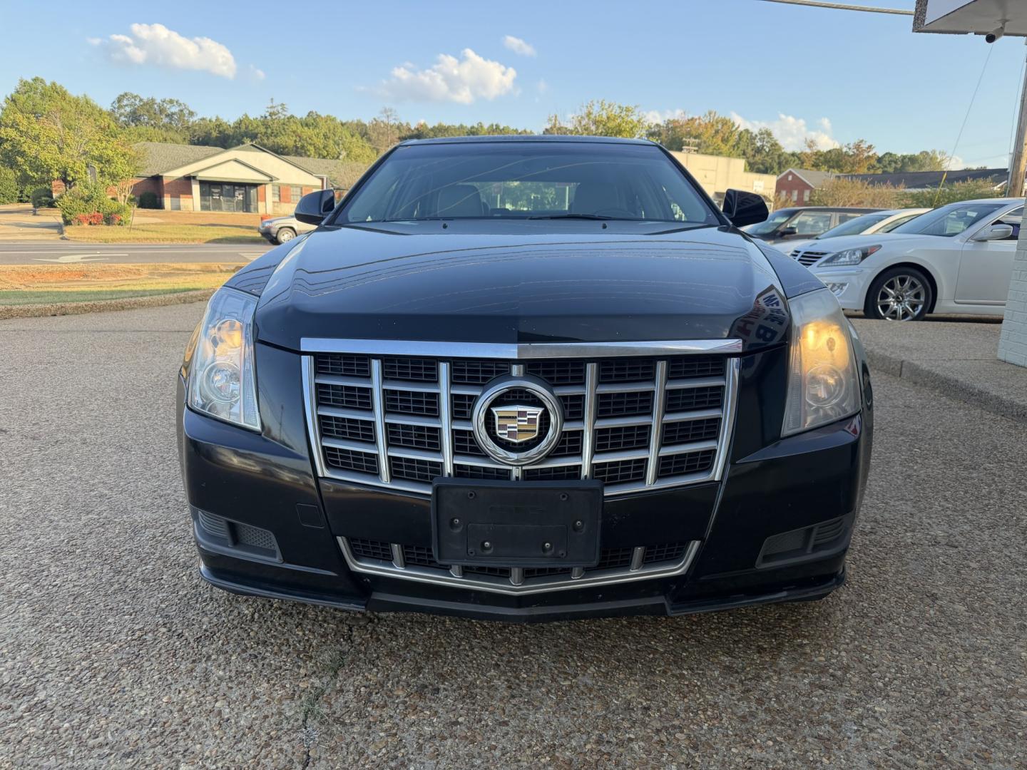 2012 BLACK CADILLAC CTS BASE (1G6DC5E56C0) , located at 922 W. Beacon St., Philadelphia, MS, 39350, (601) 650-3675, 32.770447, -89.127151- Photo#1
