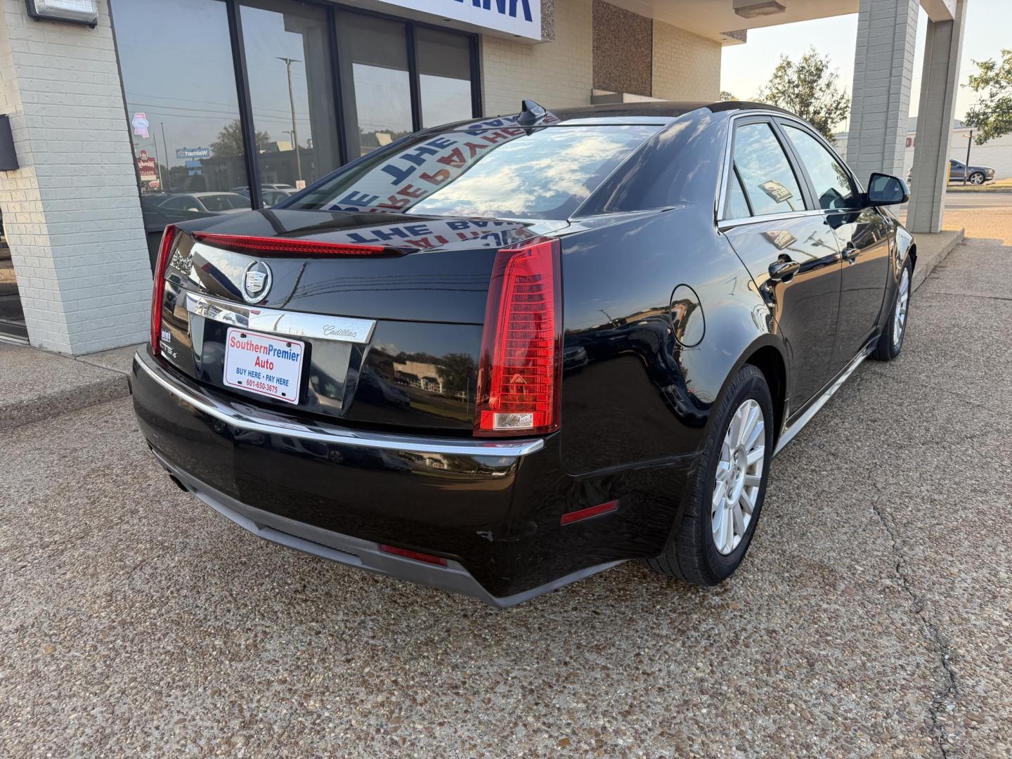 2012 BLACK CADILLAC CTS BASE (1G6DC5E56C0) , located at 922 W. Beacon St., Philadelphia, MS, 39350, (601) 650-3675, 32.770447, -89.127151- Photo#5