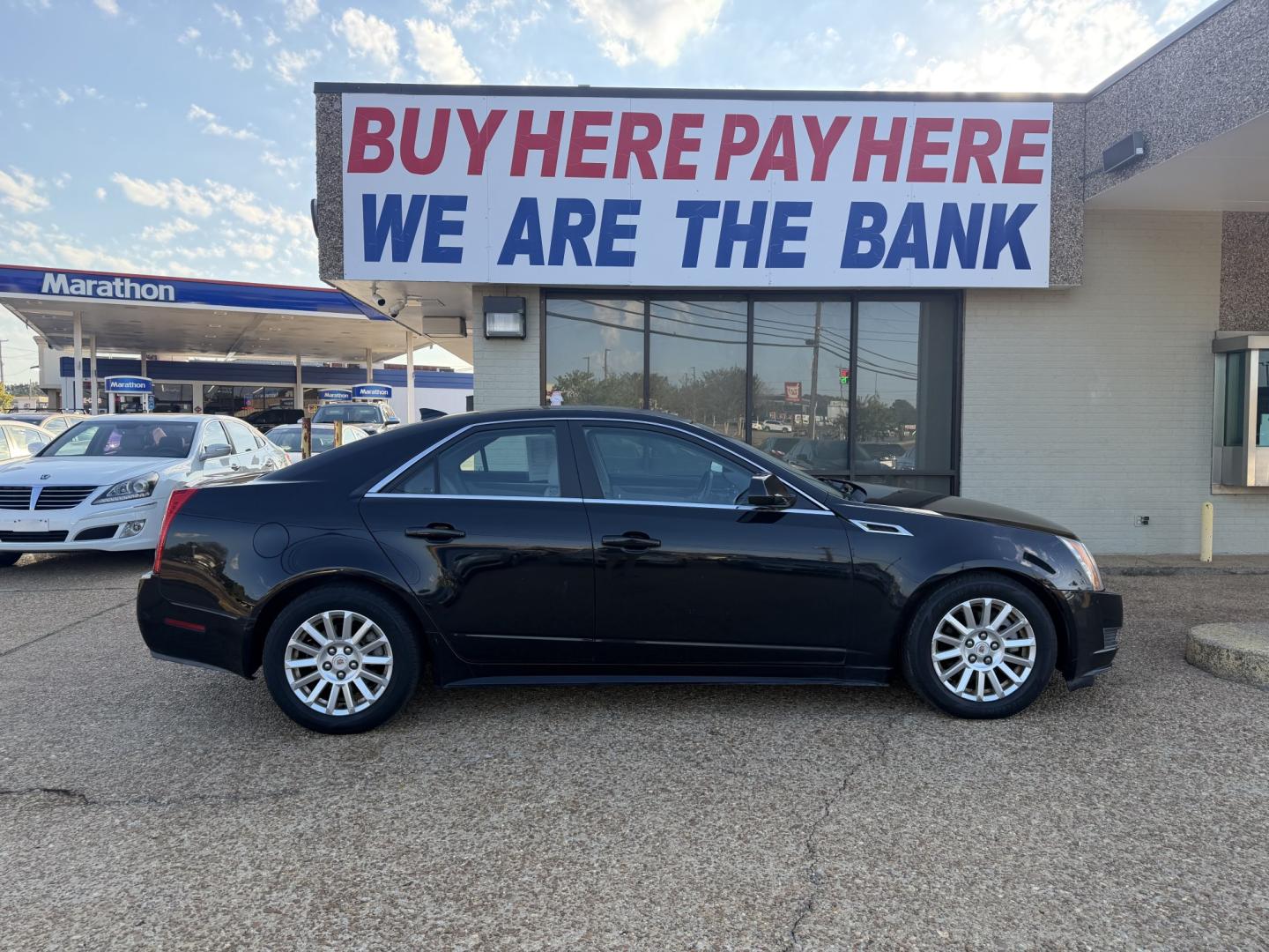 2012 BLACK CADILLAC CTS BASE (1G6DC5E56C0) , located at 922 W. Beacon St., Philadelphia, MS, 39350, (601) 650-3675, 32.770447, -89.127151- Photo#6